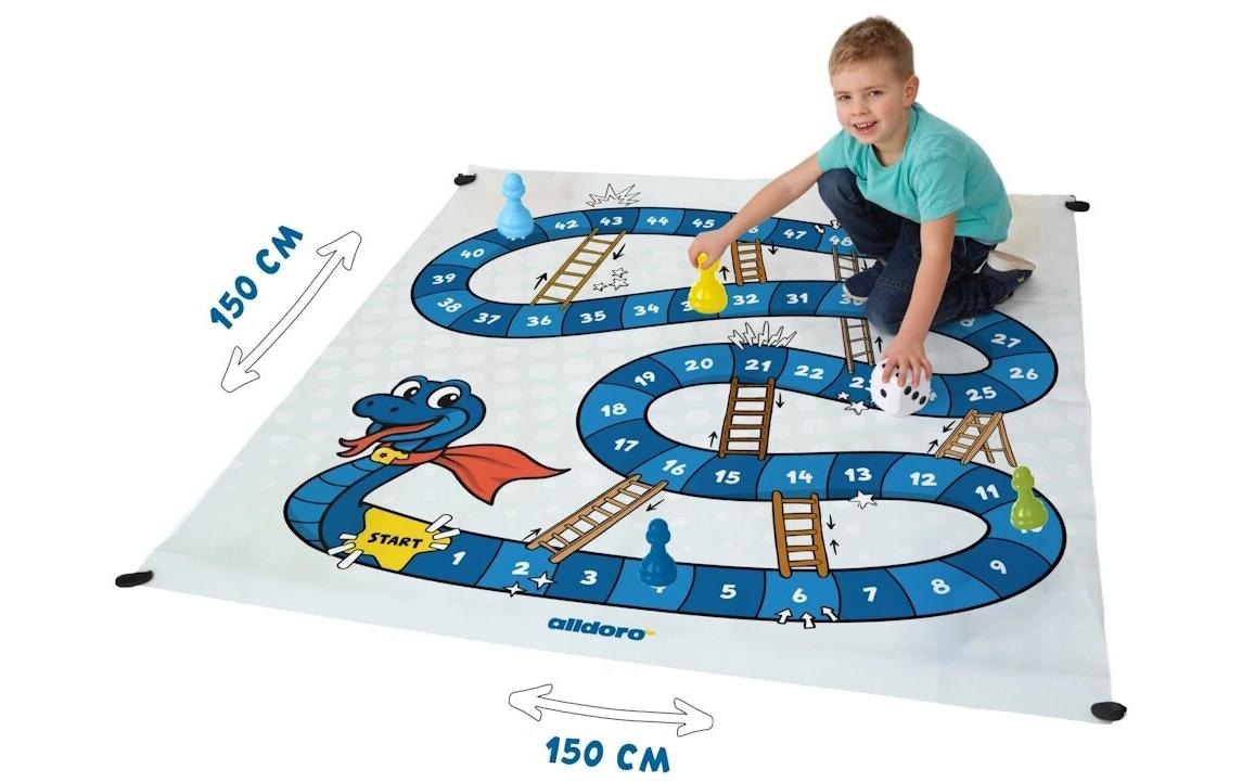 alldoro Spiel »Leiterspiel XXL, 1,5 x 1,5 m«