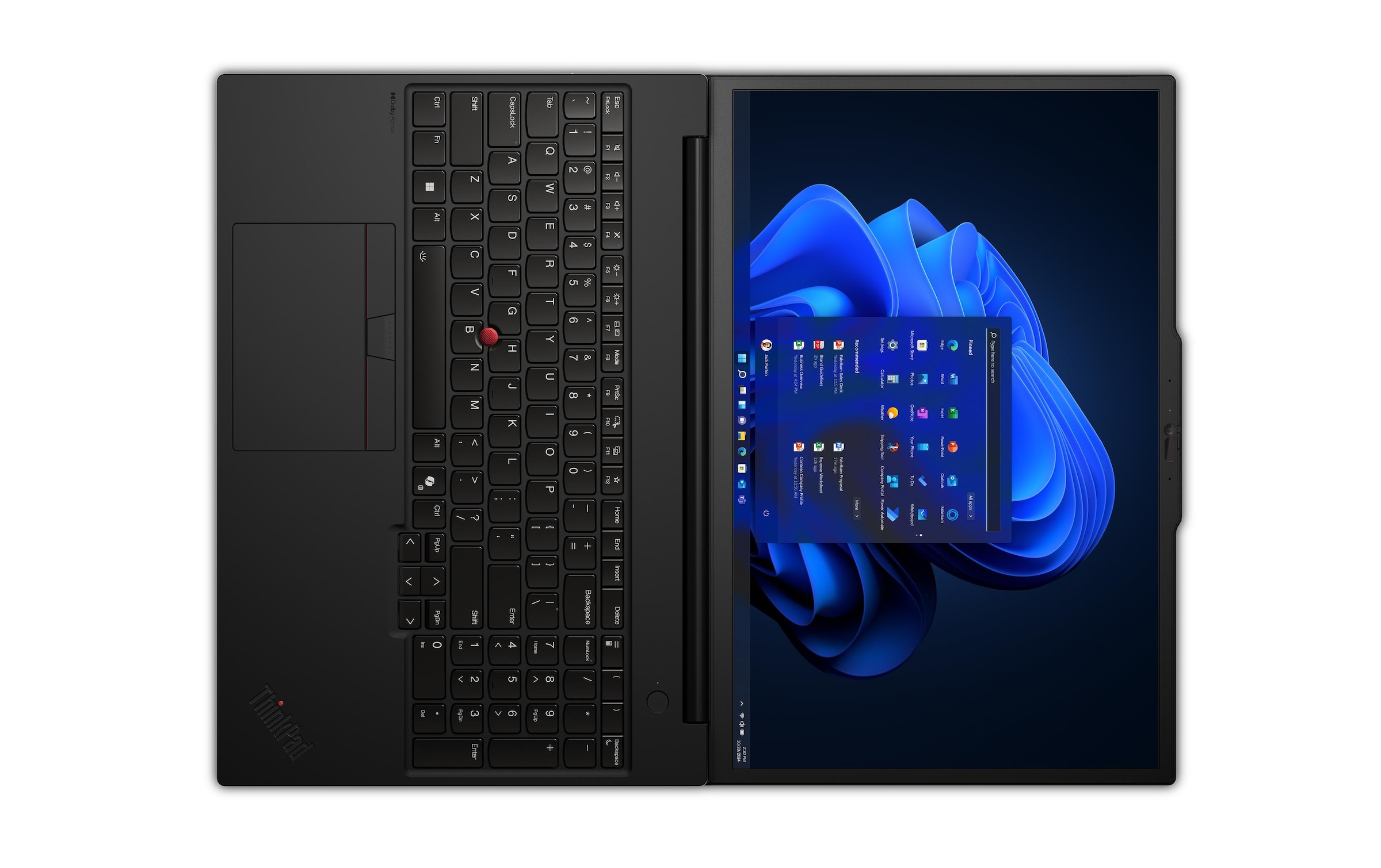 Lenovo Notebook »ThinkPad P16s Gen 4 (Intel)« / 16 ″ Intel Core Ultra 9 1.000 GB SSD