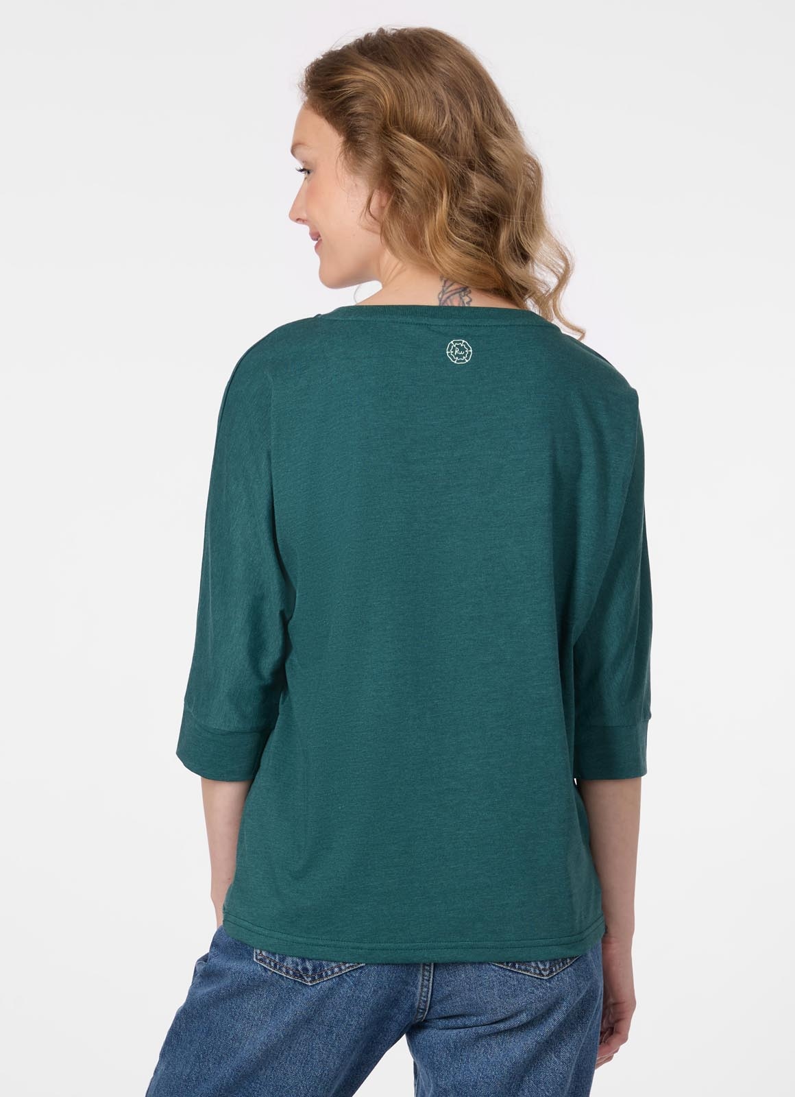 Ragwear T-shirt à manches 3/4 »SHIMONA« Mélange coton avec manches 3/4 et finition douce