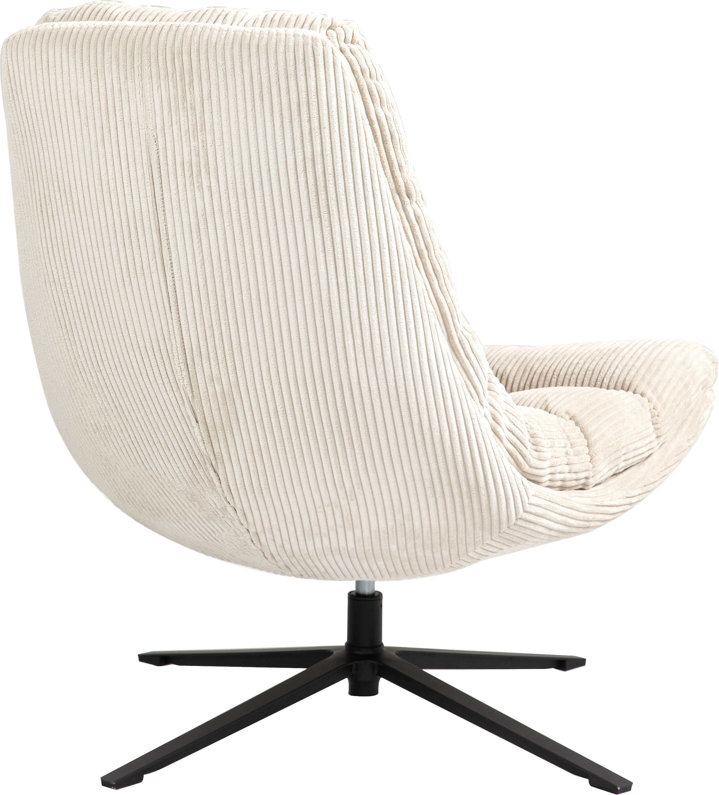 Duo Collection Relaxsessel »Porto« 360° drehbar, doppelte Polsterung, mit Hocker, bis 115 kg belastbar