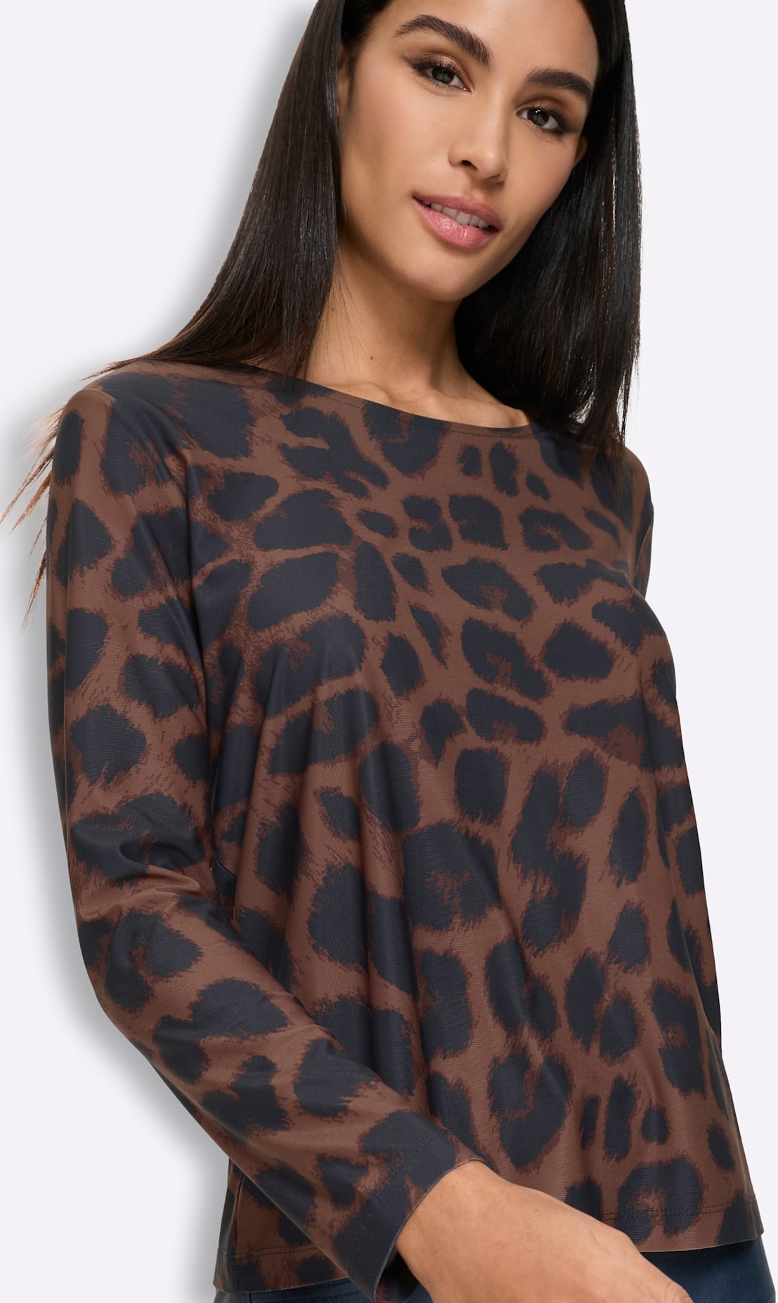heine Langarmshirt »Druck-Shirt« 1