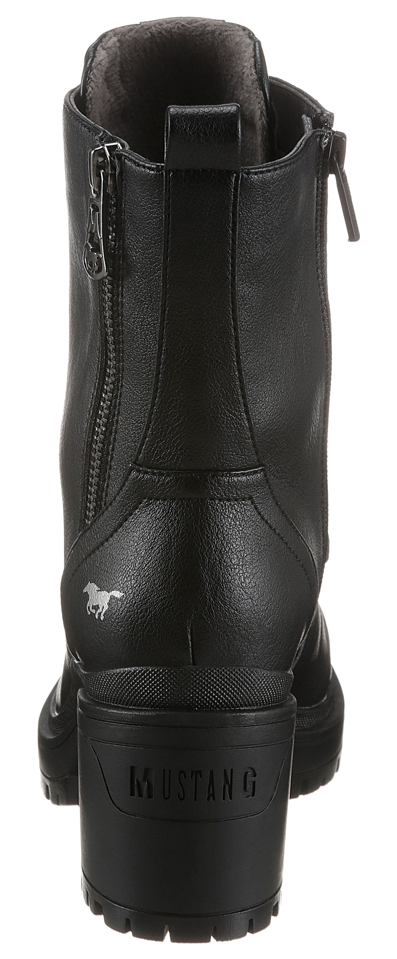 Mustang Shoes Schnürstiefelette, mit kräftiger Profilsohle