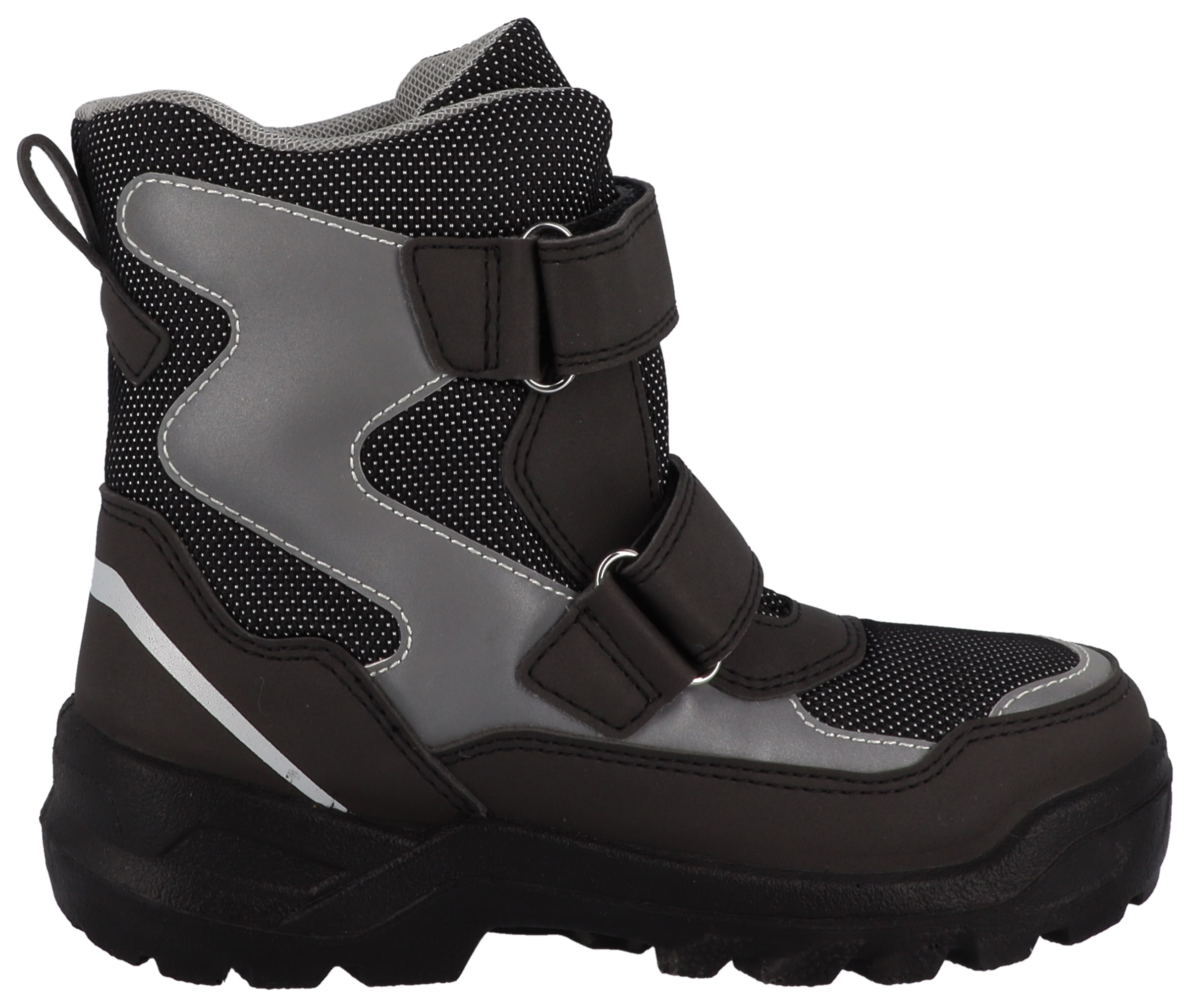 Lurchi Bateau à velcro »Kamil-SYMPATEX«  Bottes avec détails réfléchissants, gabarit de tailles à télécharger