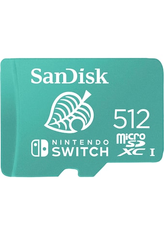 Speicherkarte »microSDXC Extreme 512GB für Nintendo Switch«, (Class 10 100 MB/s...