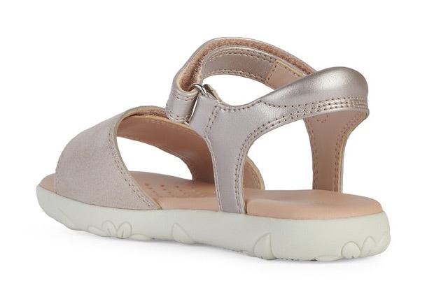 Geox Sandale »J SANDAL HAITI GIRL«, Sommerschuh, Klettschuh, Sandalette, mit breitem Klettverschluss