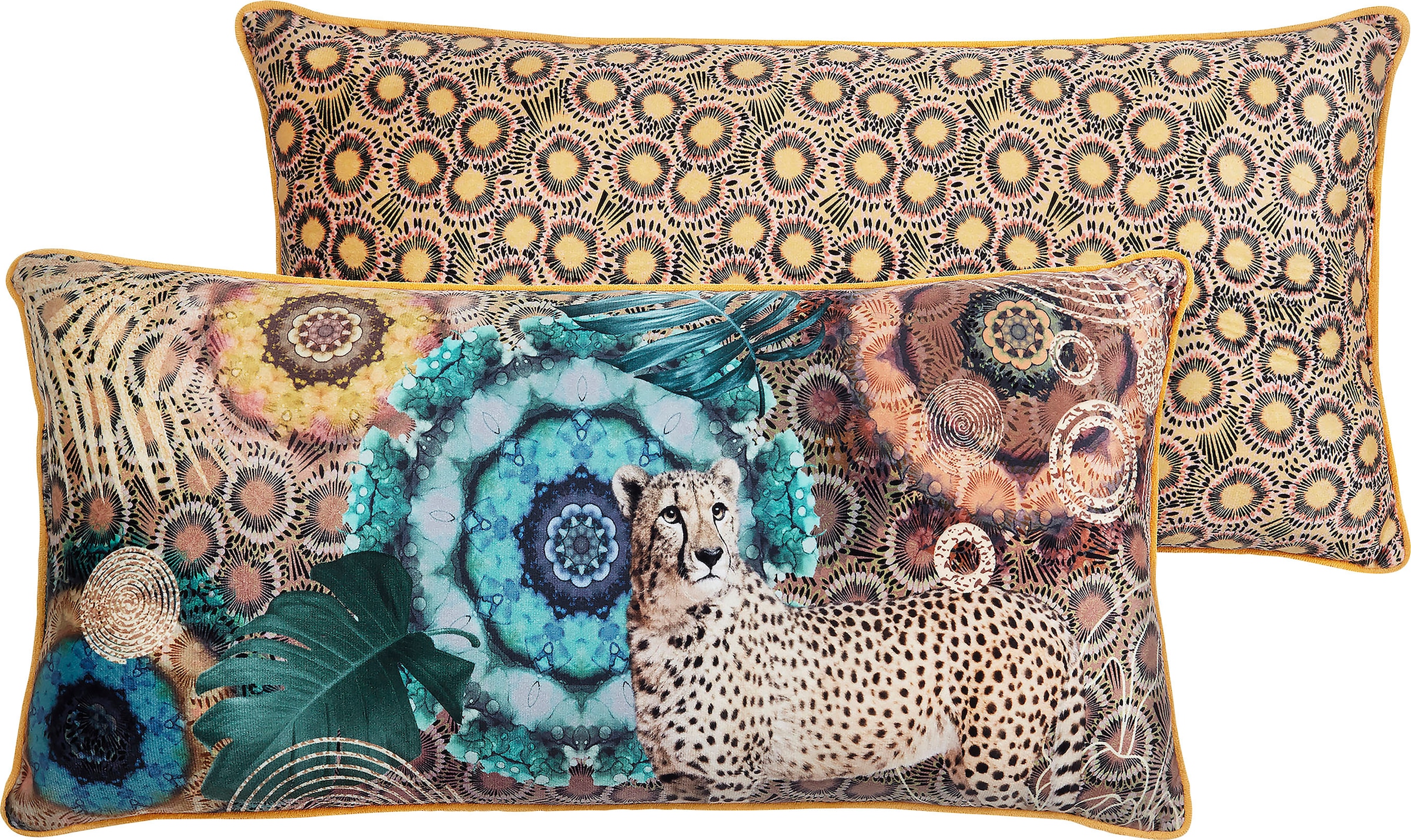 Image of hip Dekokissen »Zenta«, (1 St., 1 30x60 cm Dekokissen-Mit Biese), mit Mandala bei Ackermann Versand Schweiz