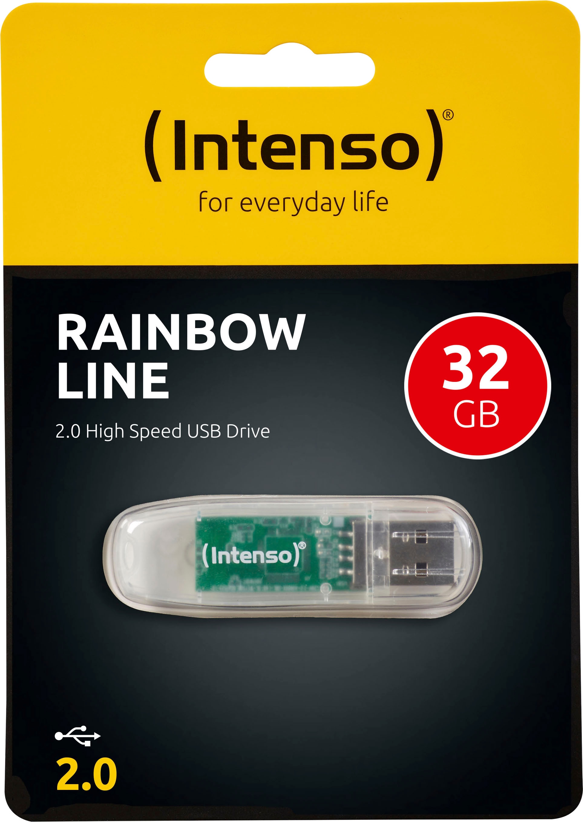Intenso USB-Stick »Rainbow Line«, (Lesegeschwindigkeit 28 MB/s)