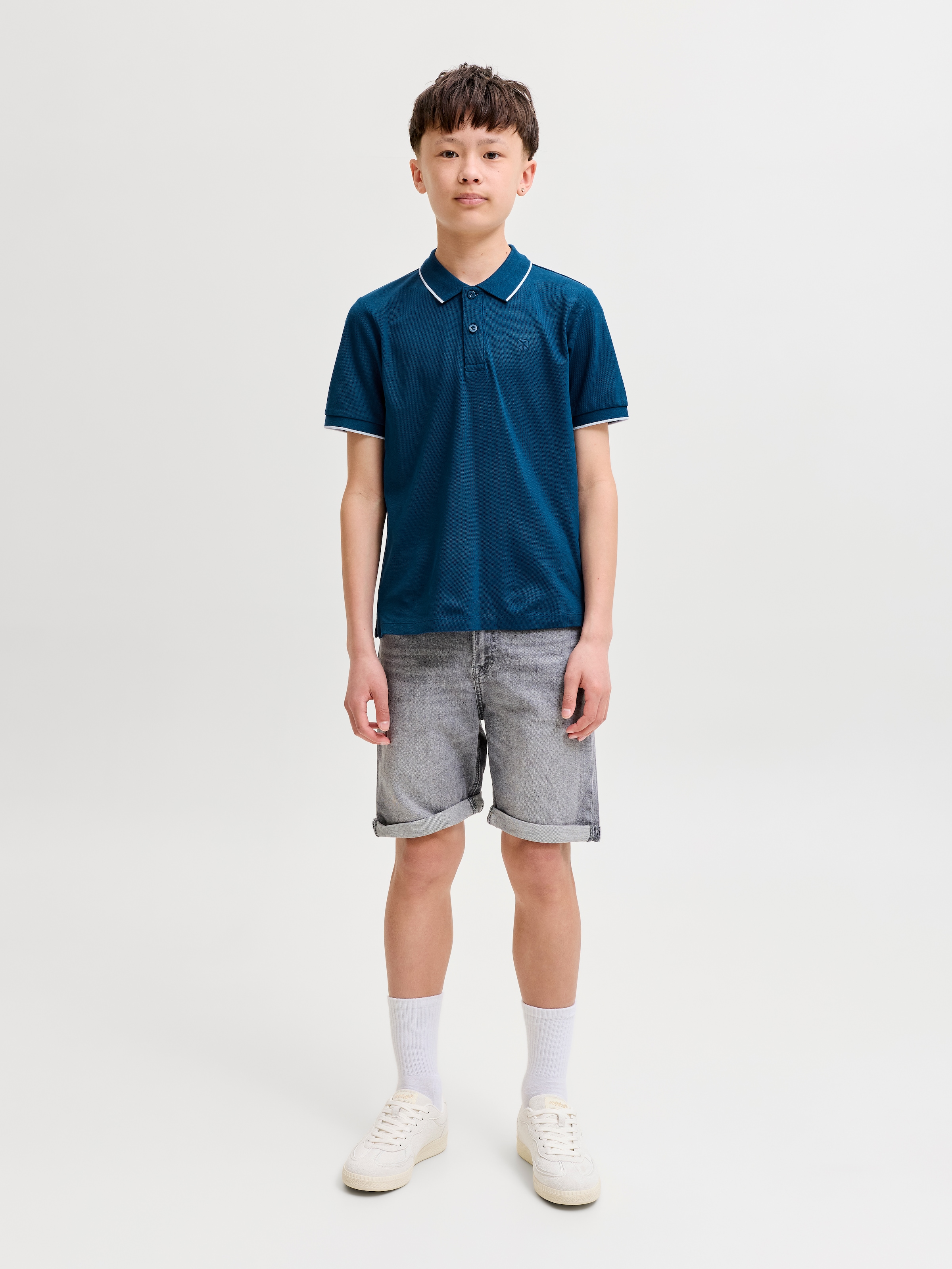 Jack & Jones Junior Poloshirt »JPRBLAWESTON SS POLO JNR« Baumwolle, regular fit