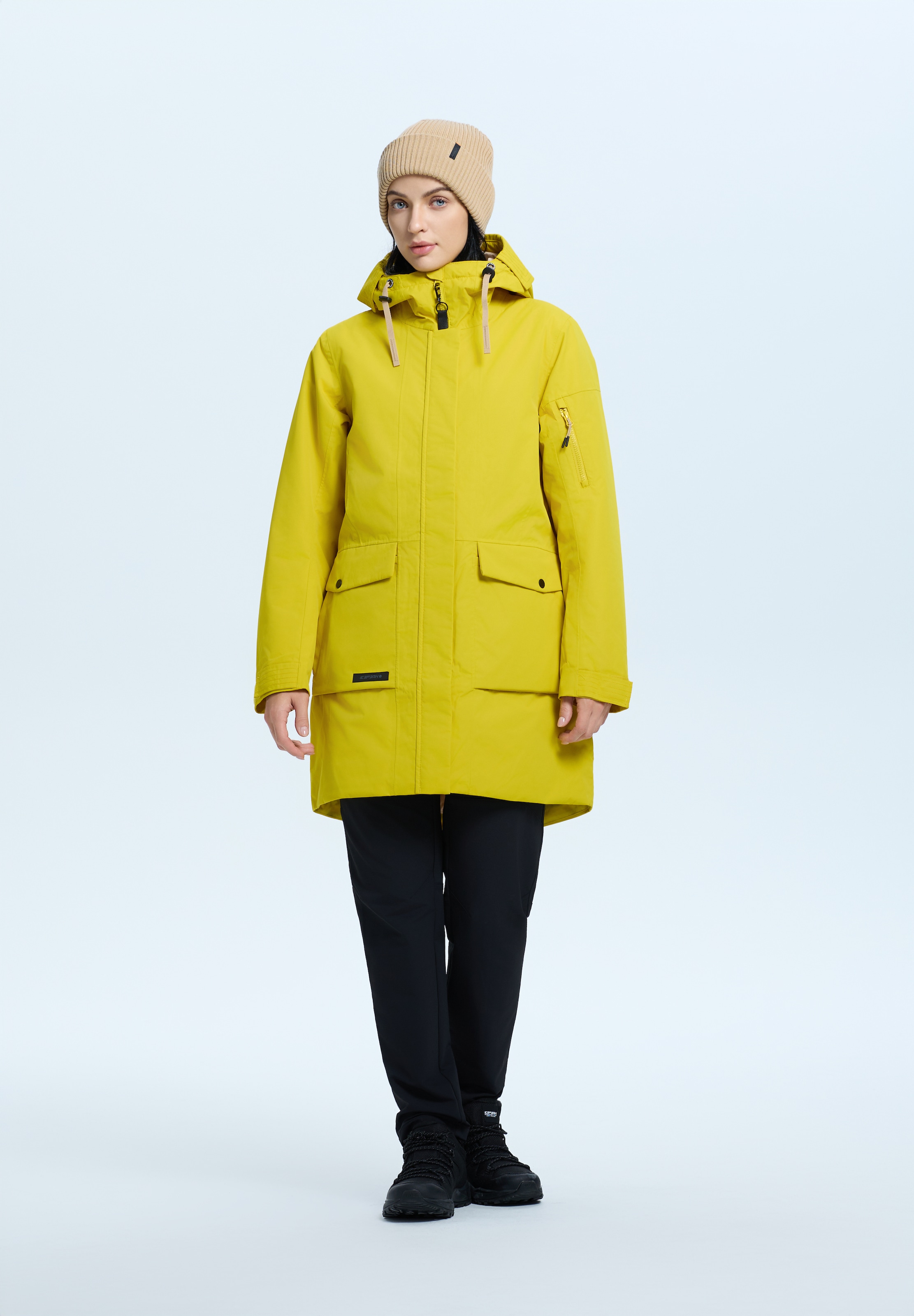 Icepeak Parka fonctionnelle »ICEPEAK ALPENA« für vielseitige Outdoor-Aktivitäten, winddicht, sportlicher Stil