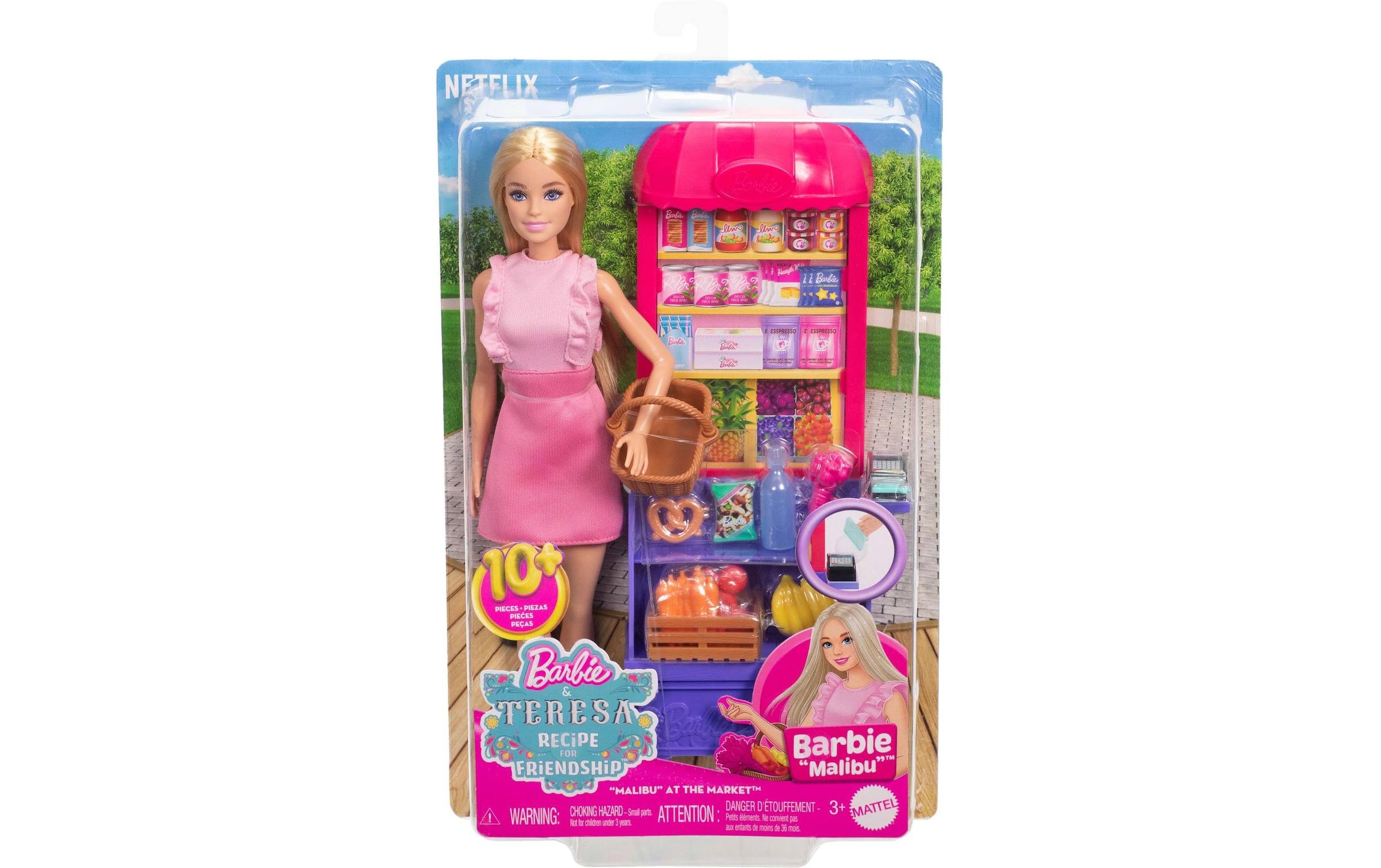 Barbie Anziehpuppe »Malibu Marktstand«
