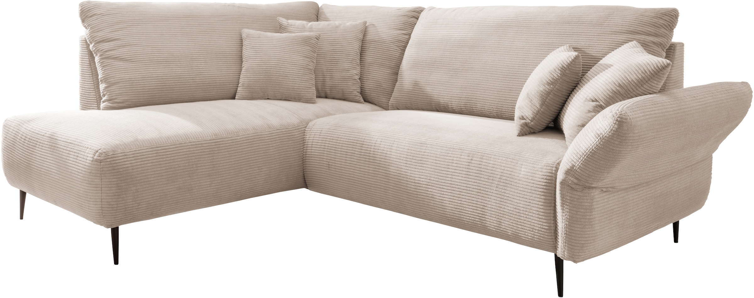 INOSIGN Ecksofa »Vanilla L-Form«, Armlehnenfunktion