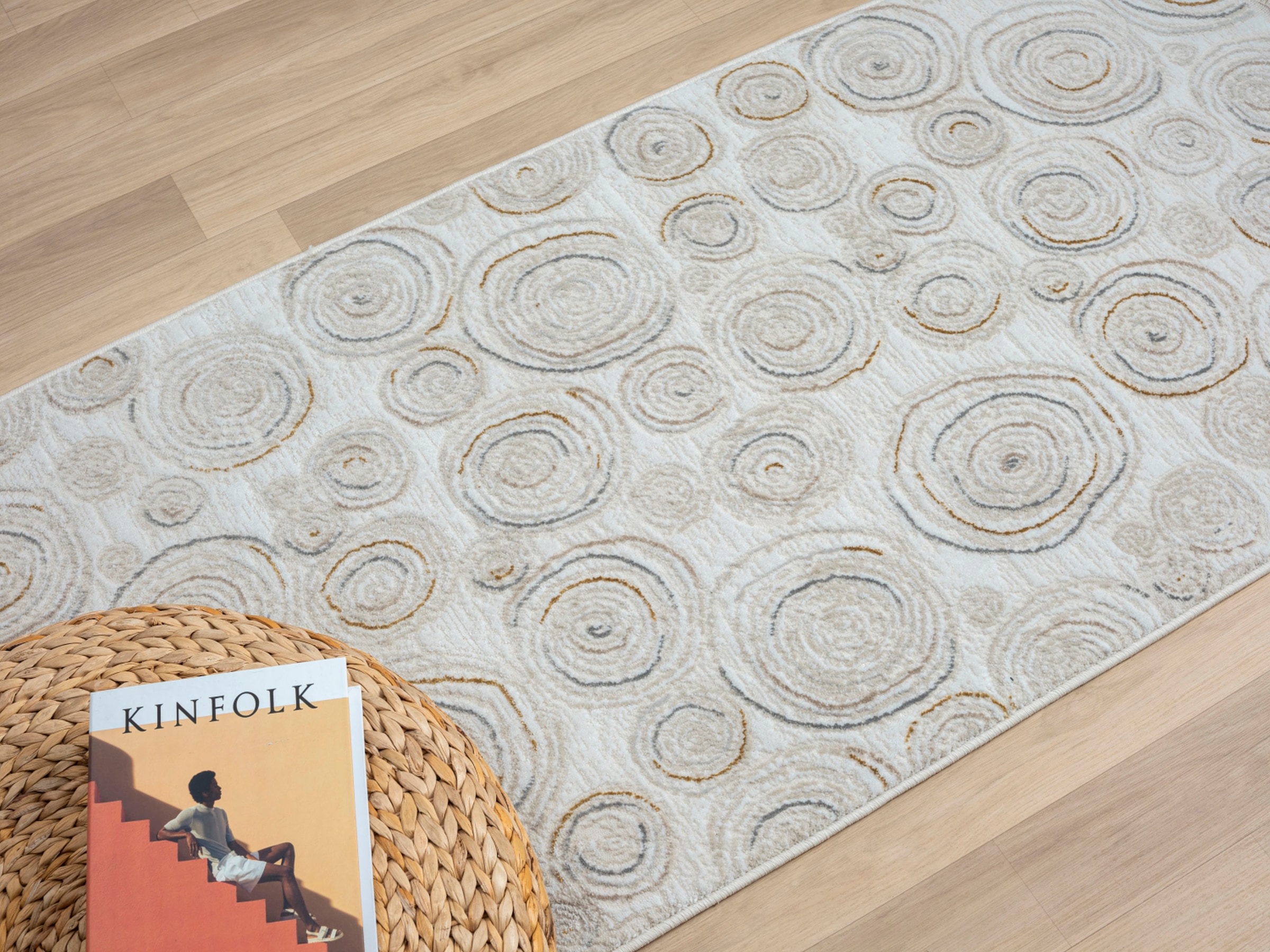 Myflair Möbel & Accessoires Teppich »My Style, LAGERRÄUMUNG!« rechteckig 10 mm Höhe Kurzflor, Scandi-Design, besonders weich durch Microfaser, mit Fransen