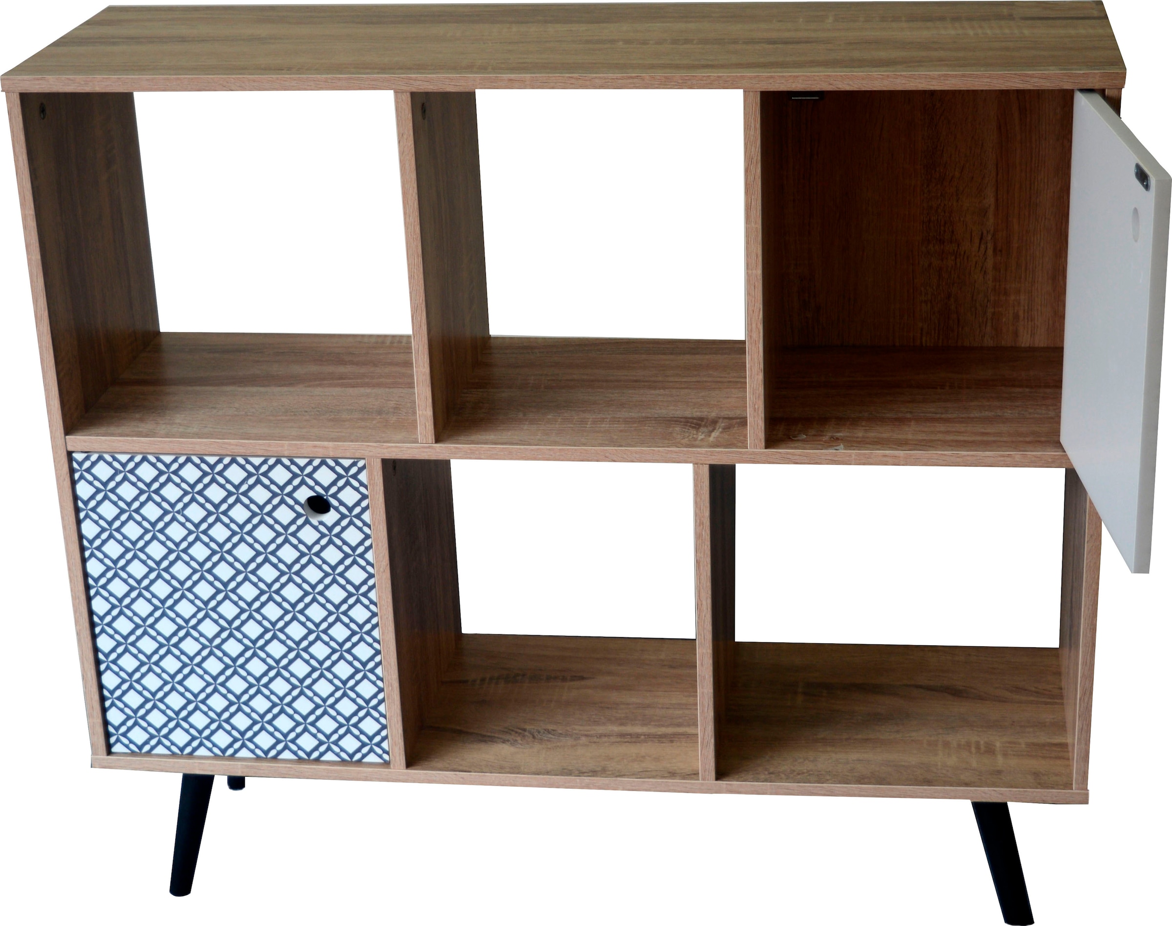 SIT Buffet »Kommode MAILBOX – Scandi-Shabby Chic Sideboard mit 3 Schubladen« buffet scandi-shabby chic avec 3 tiroirs & 2 portes