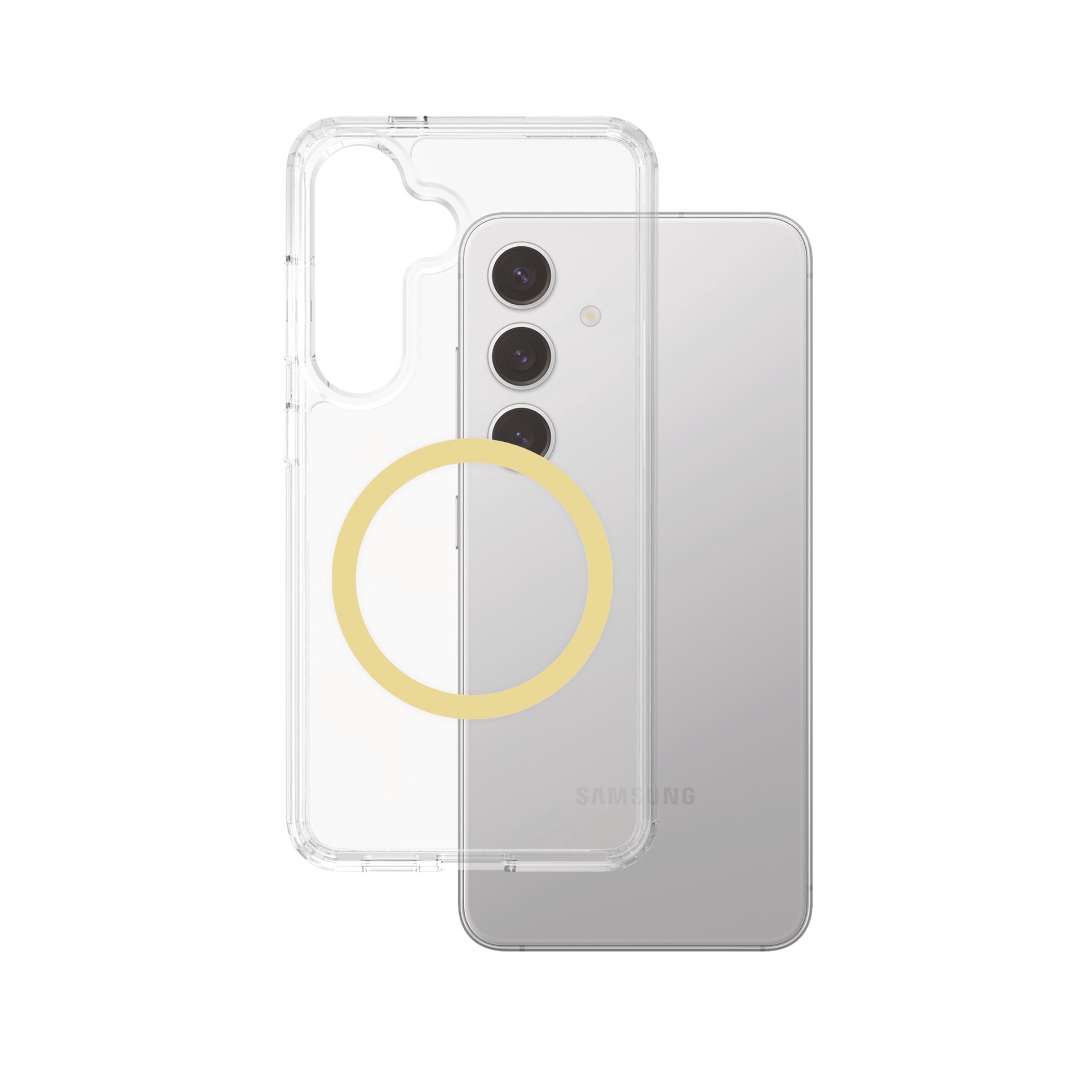 CARE by PanzerGlass Housse pour téléphone portable »Magnetic QI Compatible Urban Combat Case für Samsung Galaxy S25« Backcover, Schutzhülle, Handyschutzhülle, Case, Schutzcase, stossfest