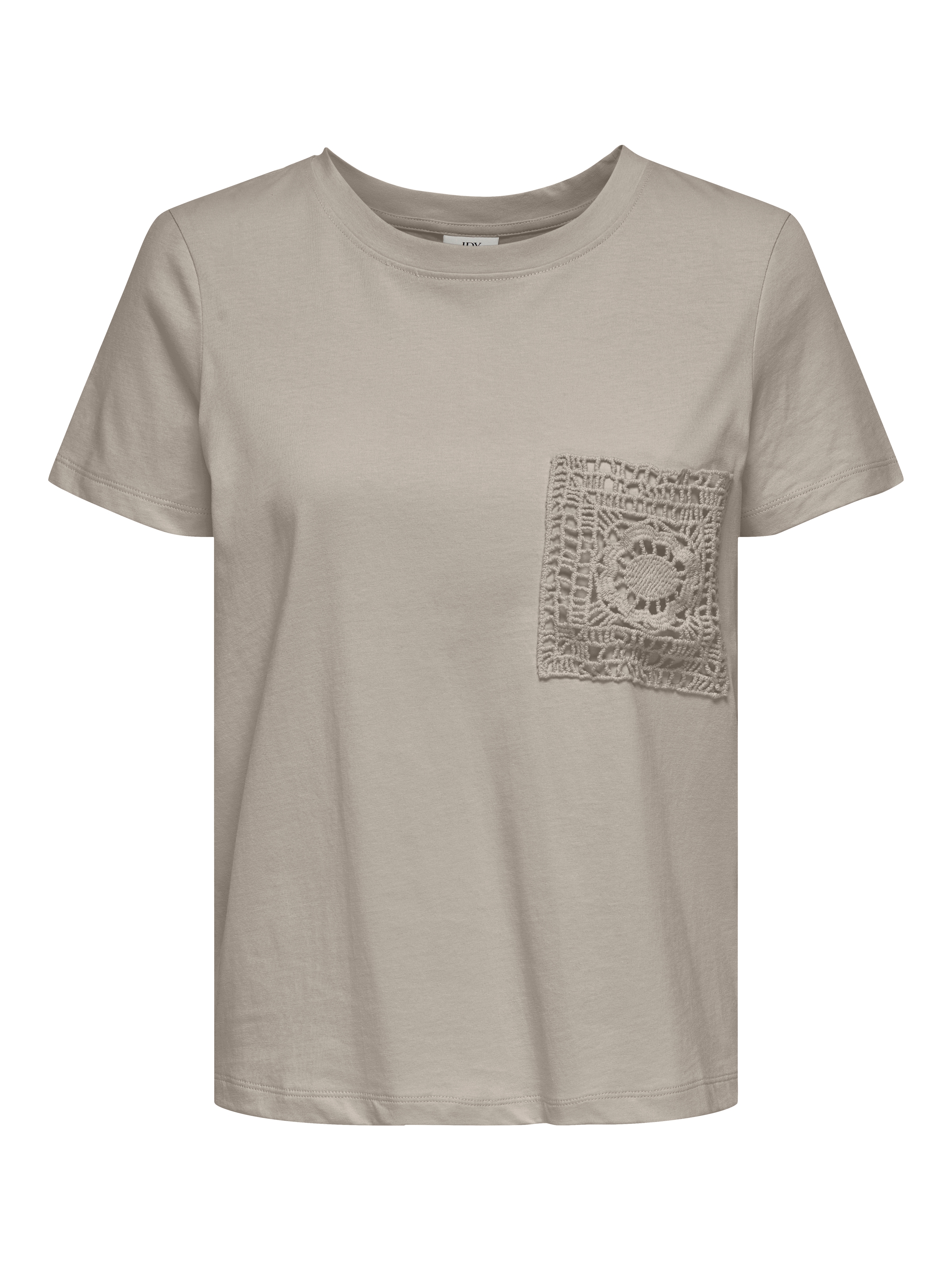 JDY T-shirt à manches courtes »JDYSELMA S/S CROCHET POCKET TOP JRS NOOS«