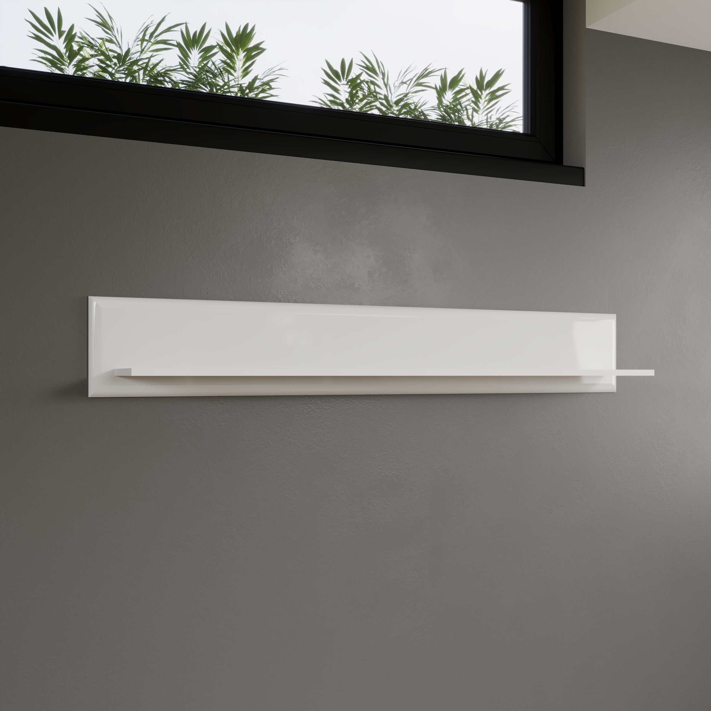 INOSIGN Wandboard »Graz«, (Packung, 1 St.), Masse aufgebaut (B/T/H in cm): 150/23/22 - Hochglanz Fronten