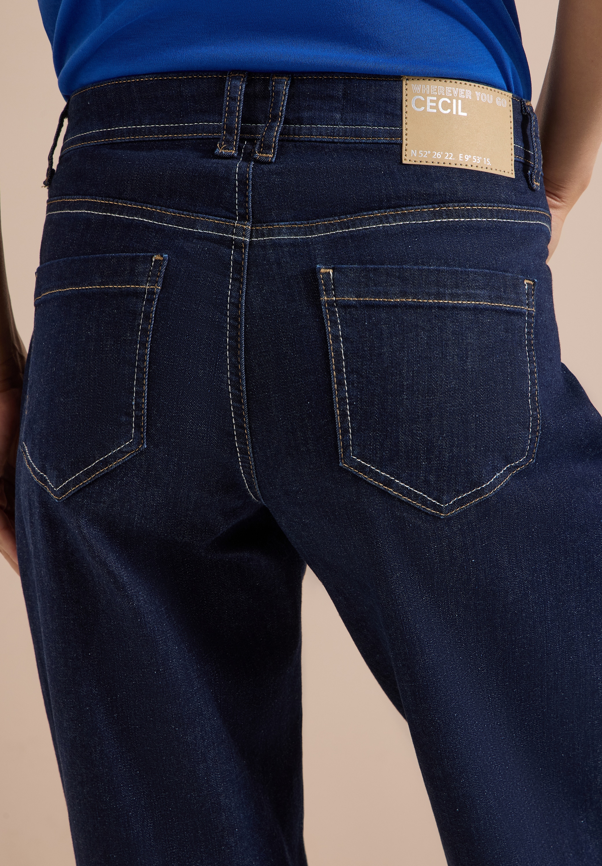 Cecil Loose-fit-Jeans mit Elasthan, Loose Fit
