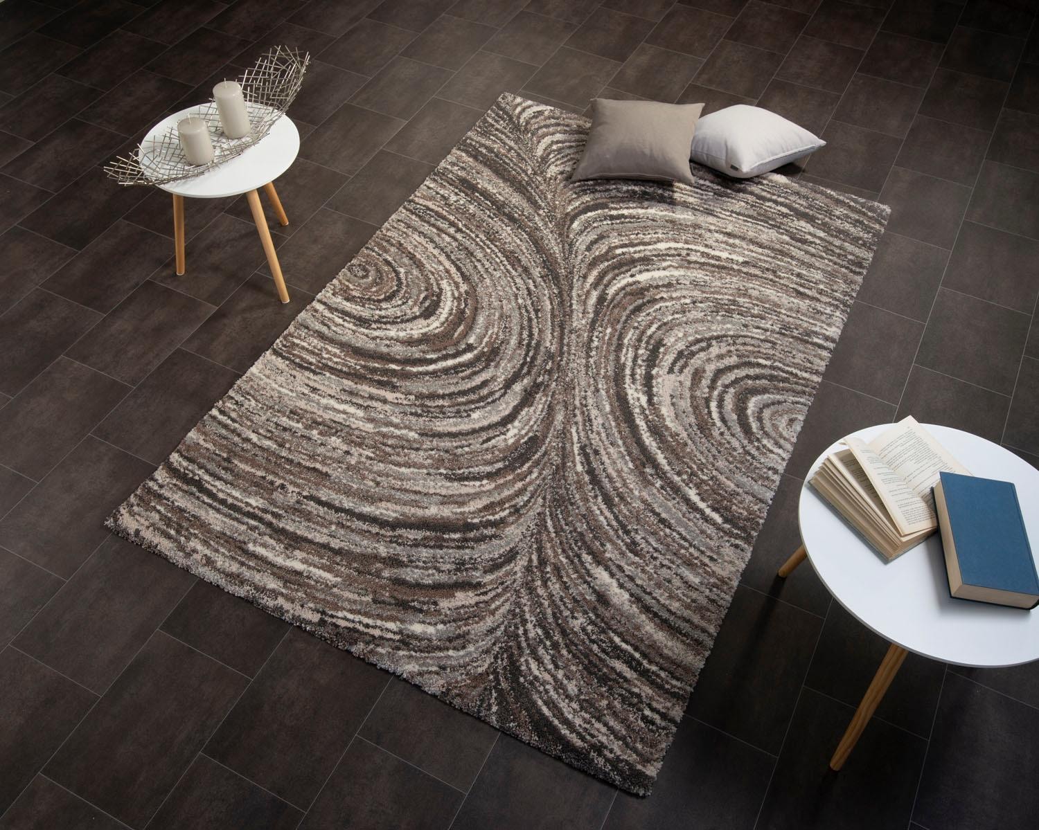 OCI DIE TEPPICHMARKE Teppich »Lexa Face«, rechteckig, 20 mm Höhe, besonders weich durch Microfaser, Wohnzimmer