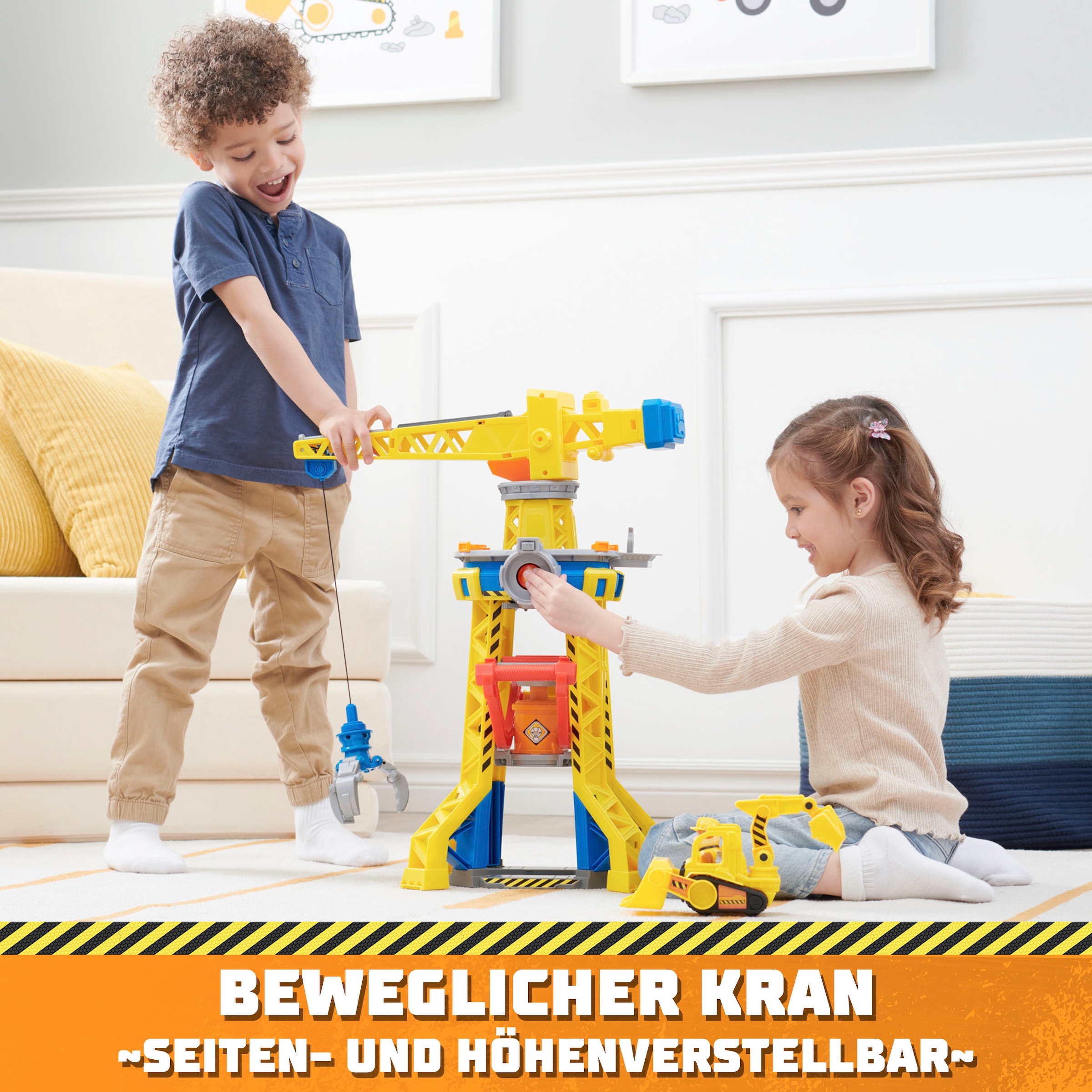Spin Master Monde de jeu »Rubble & Crew -  Barkyard Playset« mit Licht- und Soundeffekt