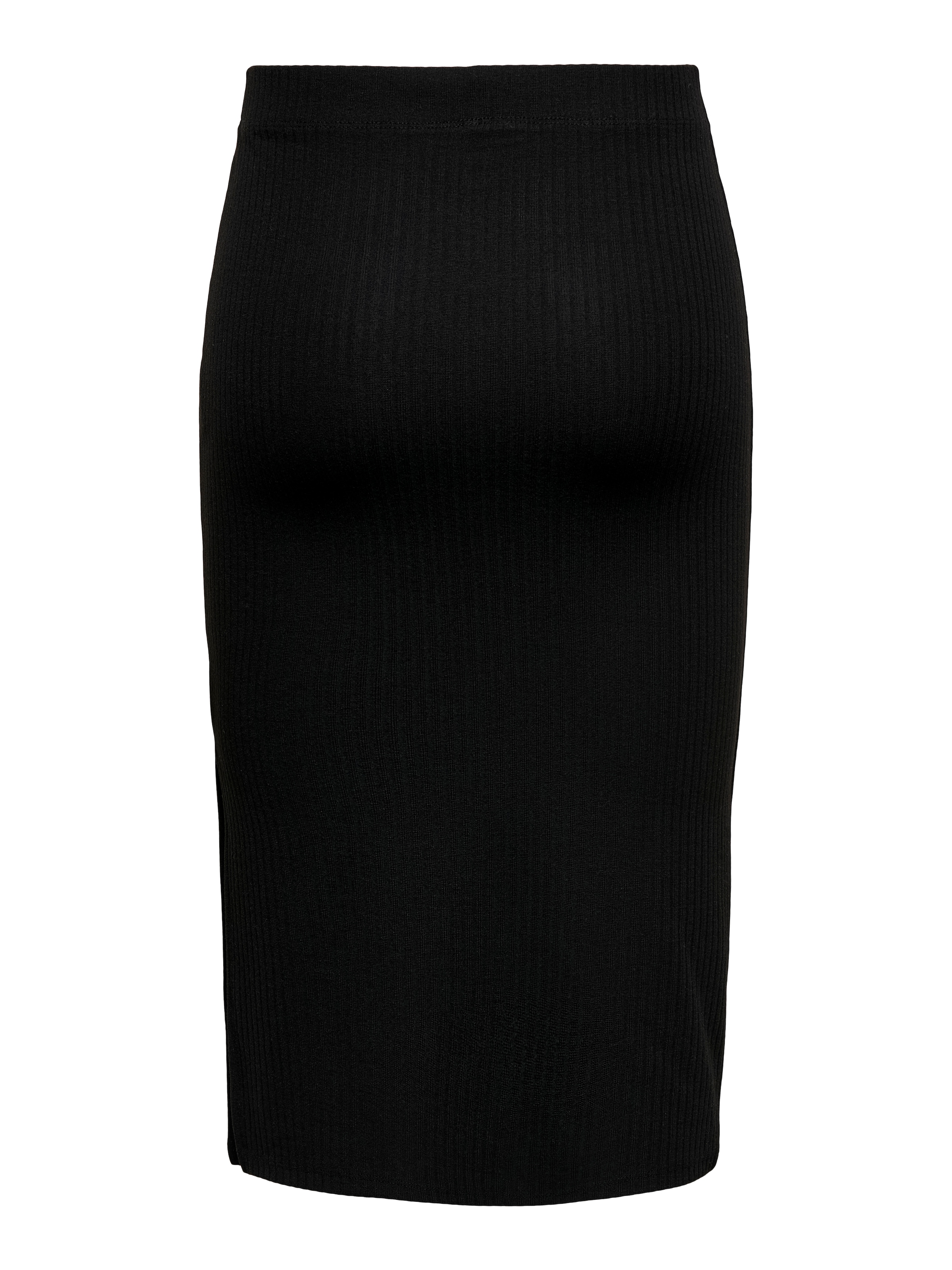 ONLY Jerseyrock »ONLEMMA – Bleistiftrock mit Stretch und Seitenschlitz« regular fit, casual, Jersey, Materialmix