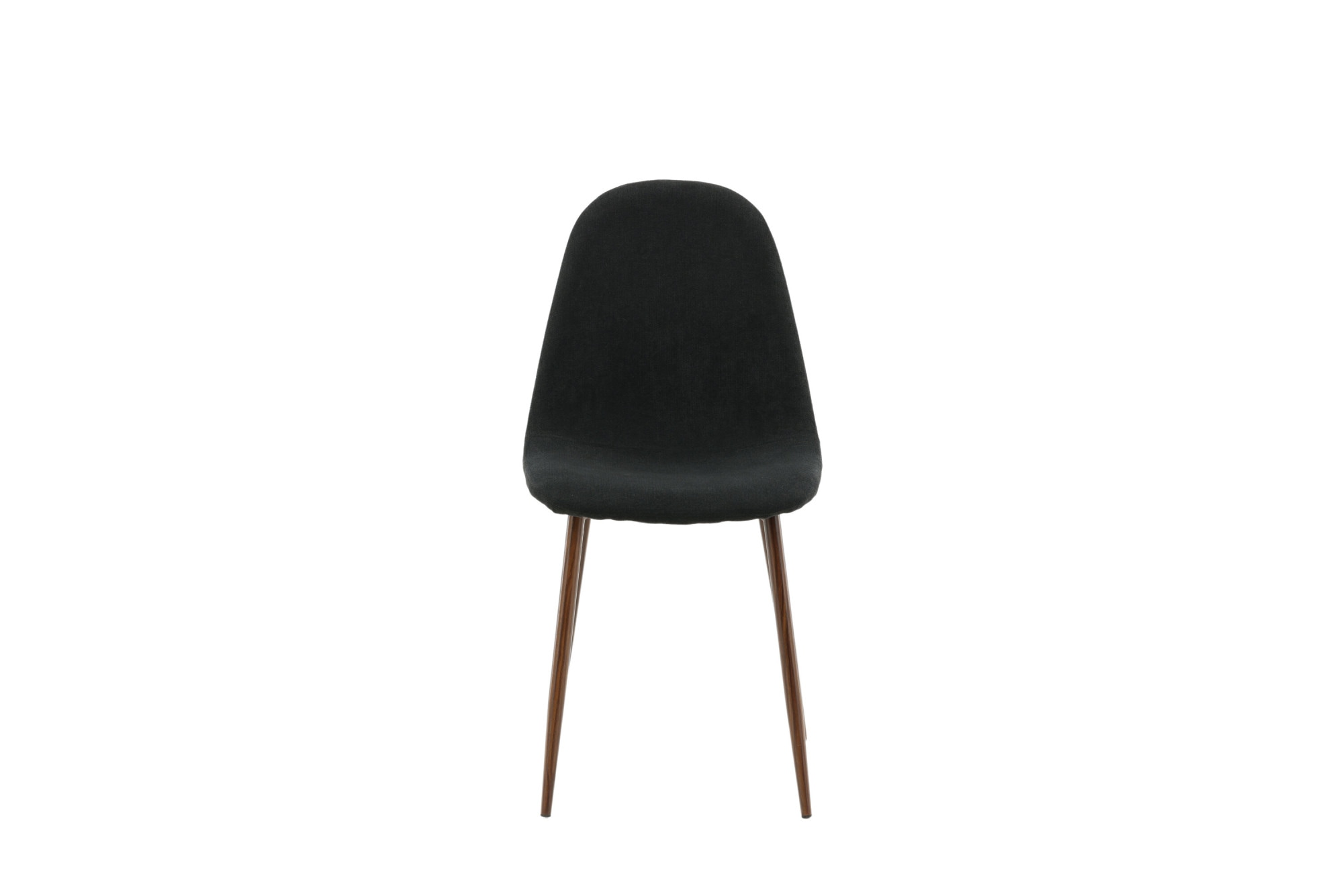 Venture Home Chaise de salle à manger »Polar, 2er-Set Esszimmerstühle in Schwarz-Stoff, Walnussbeine, 150 kg« () 2 cuisFauteuil rembourré, revêtement en tissu, pieds effet noyer, arrondi, accueillant