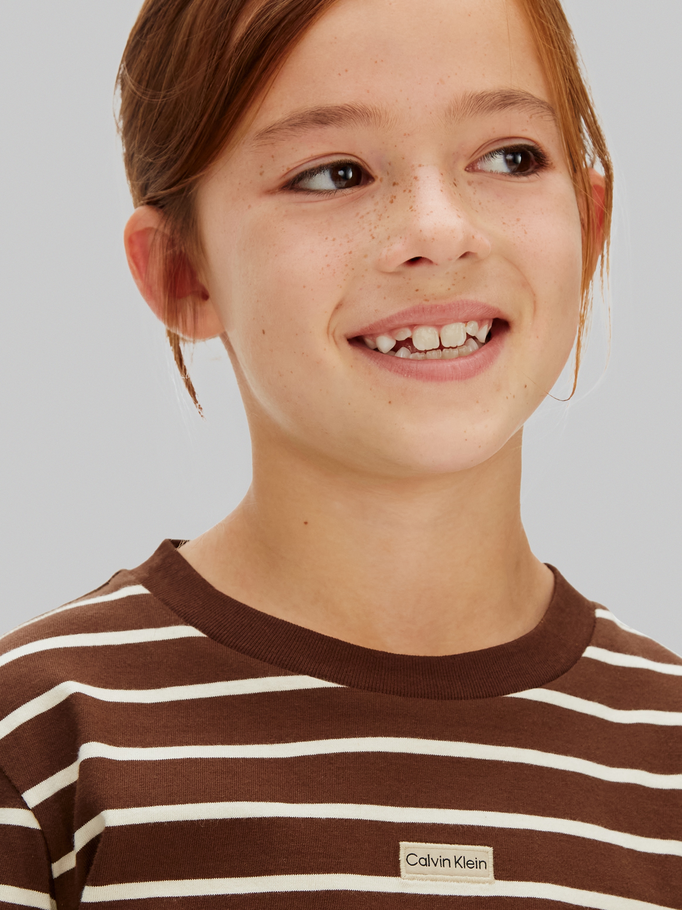 Calvin Klein Jeans Langarmshirt Regular fit, für Kinder bis 16 Jahre