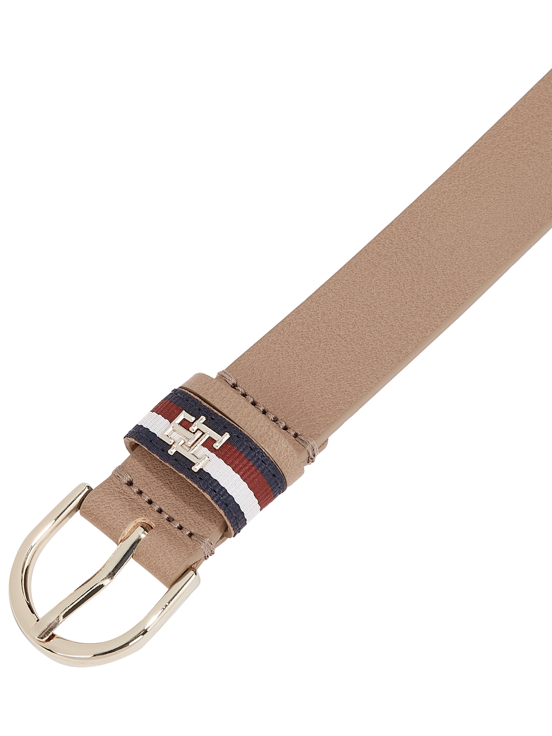 Tommy Hilfiger Ledergürtel »ESSENTIAL EFFORTLESS CORP 2.5«, mit Logoprägung