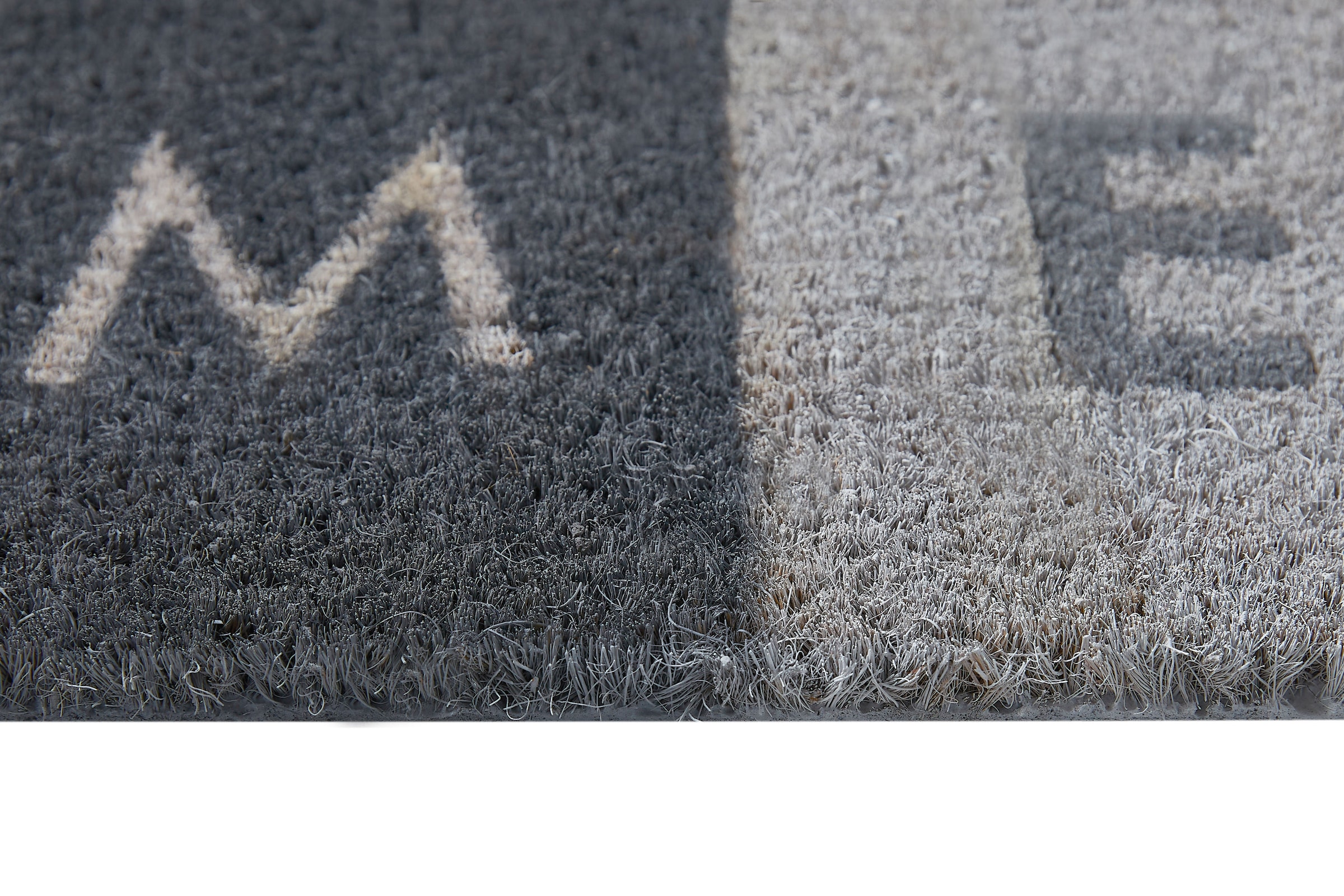 Andiamo Fussmatte »Kokos Home«, rechteckig, 17 mm Höhe, Schmutzfangmatte, mit Spruch, In- und Outdoor geeignet