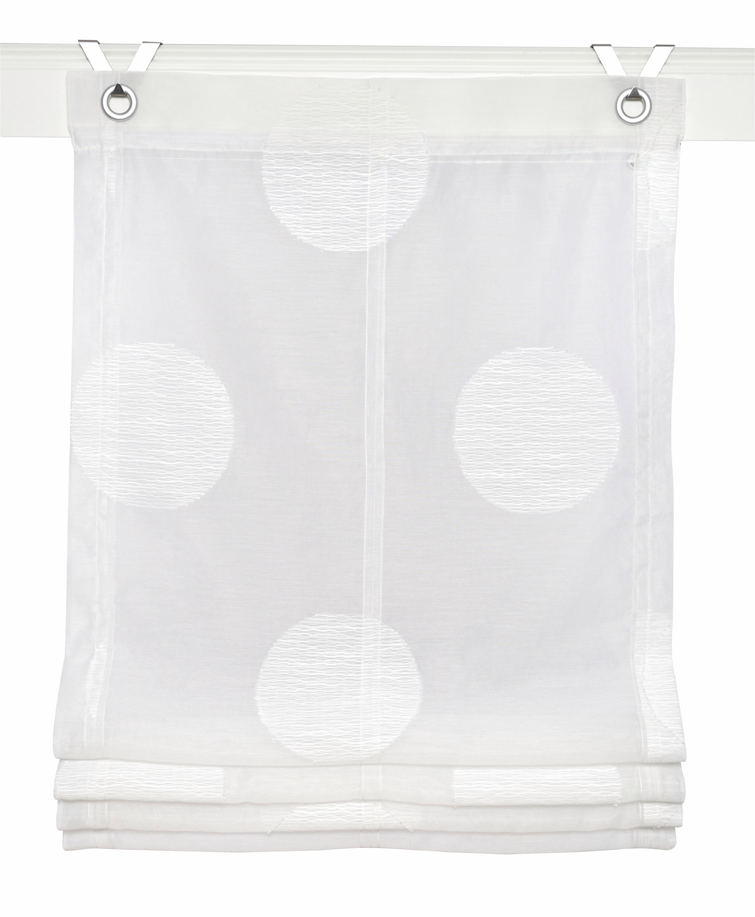 Image of Kutti Raffrollo »Rhonda«, mit Hakenaufhängung, ohne Bohren bei Ackermann Versand Schweiz