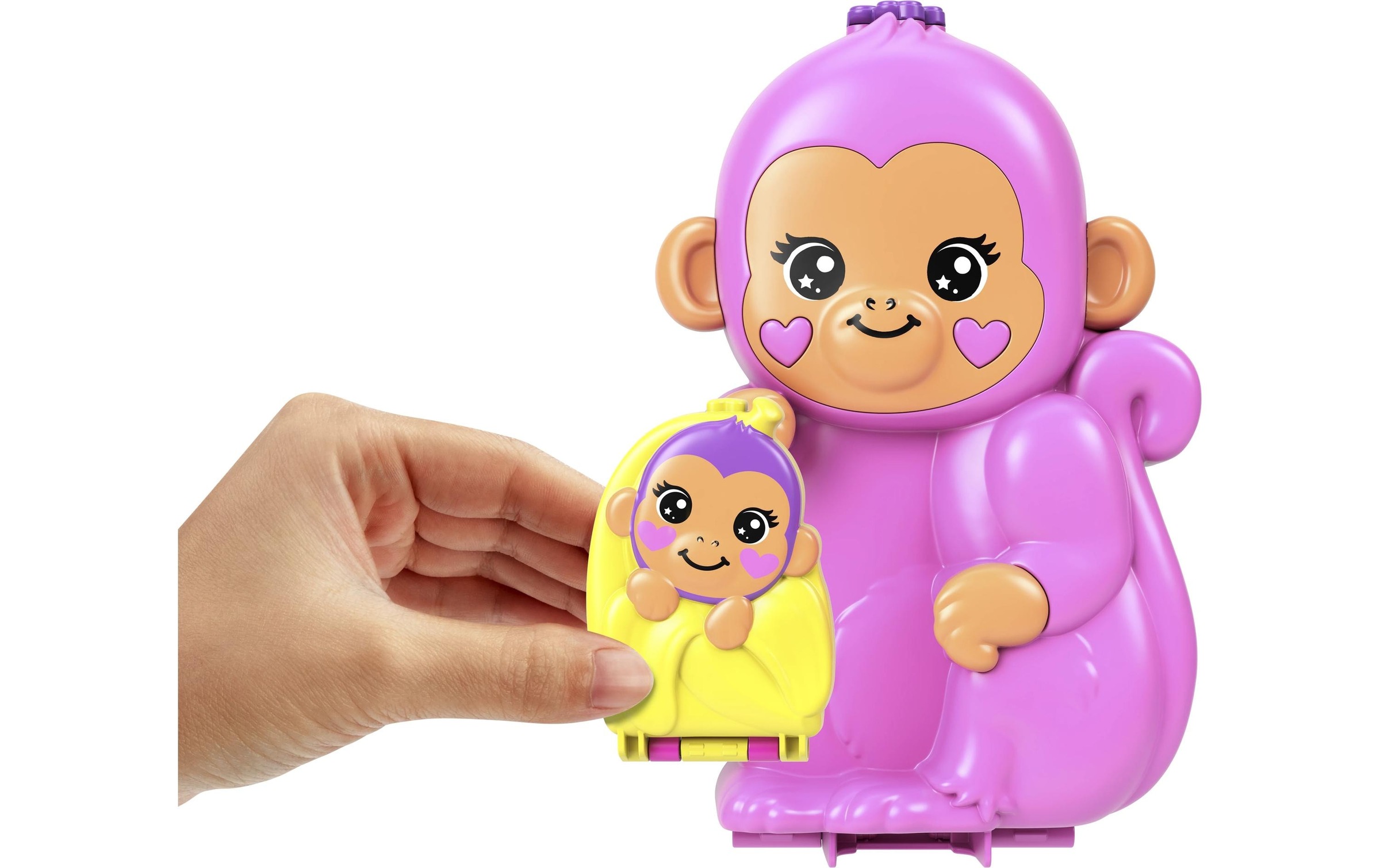 Polly Pocket Puppenhaus »Affenmama und Baby«