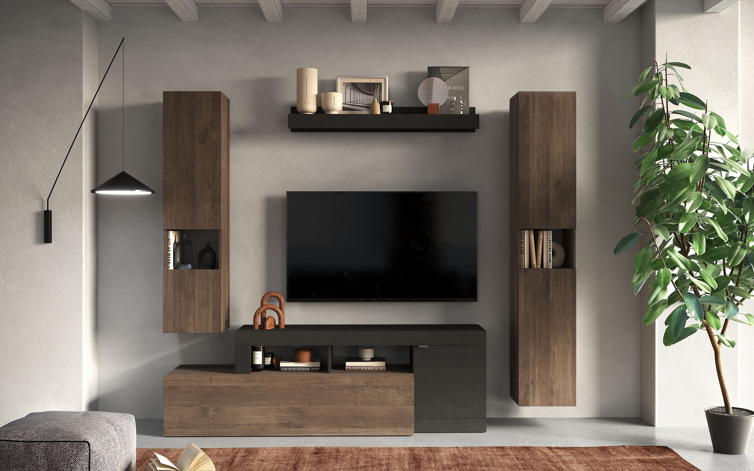 Image of Home affaire Wohnwand "Freedom" 4 Stk. tlg.