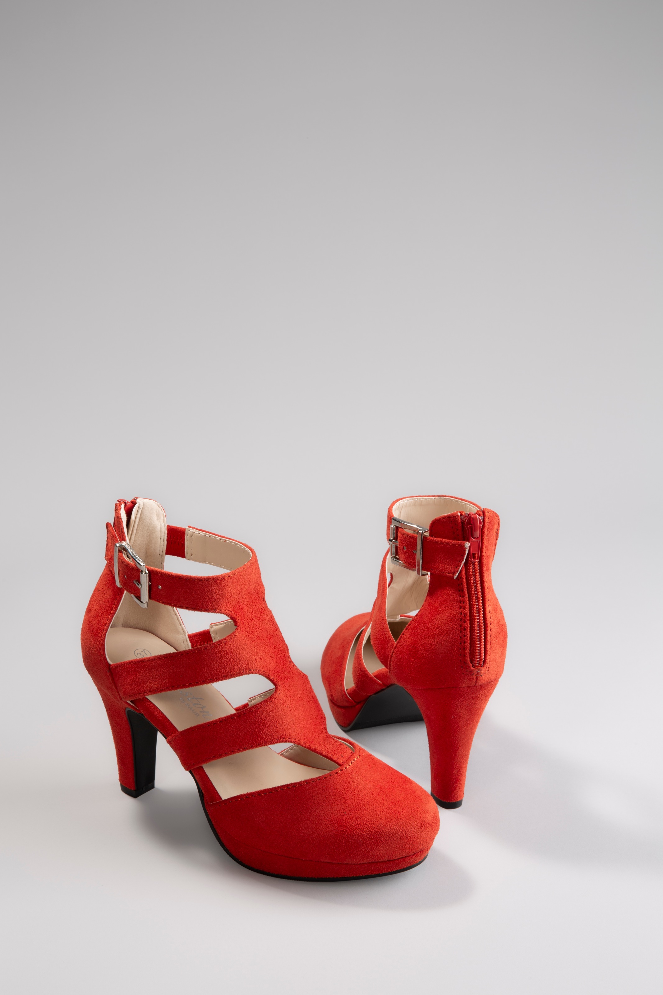 Image of Aniston SHOES Sandalette Sandale, Sommerschuh, Abendschuh mit Fersenreissverschluss