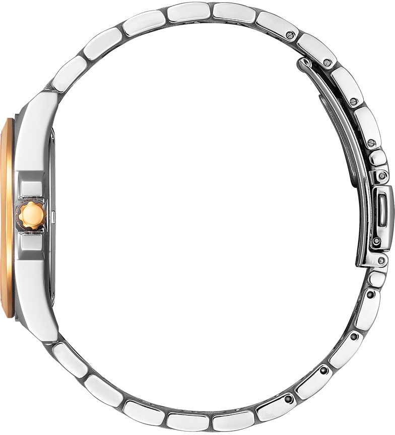 Citizen Solaruhr, Armbanduhr, Damenuhr, Edelstahlarmband, bis 10 bar wasserdicht, Datum