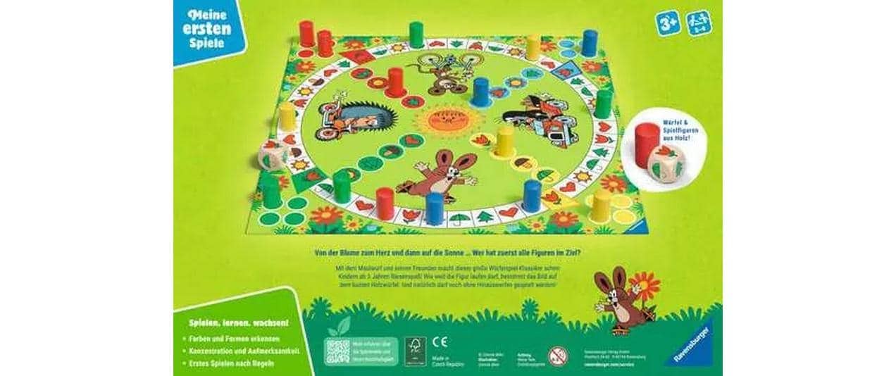 Ravensburger Spiel »Laufspiel Der Maulwurf und sein Lieblingsspiel DE, ab 3 J.«