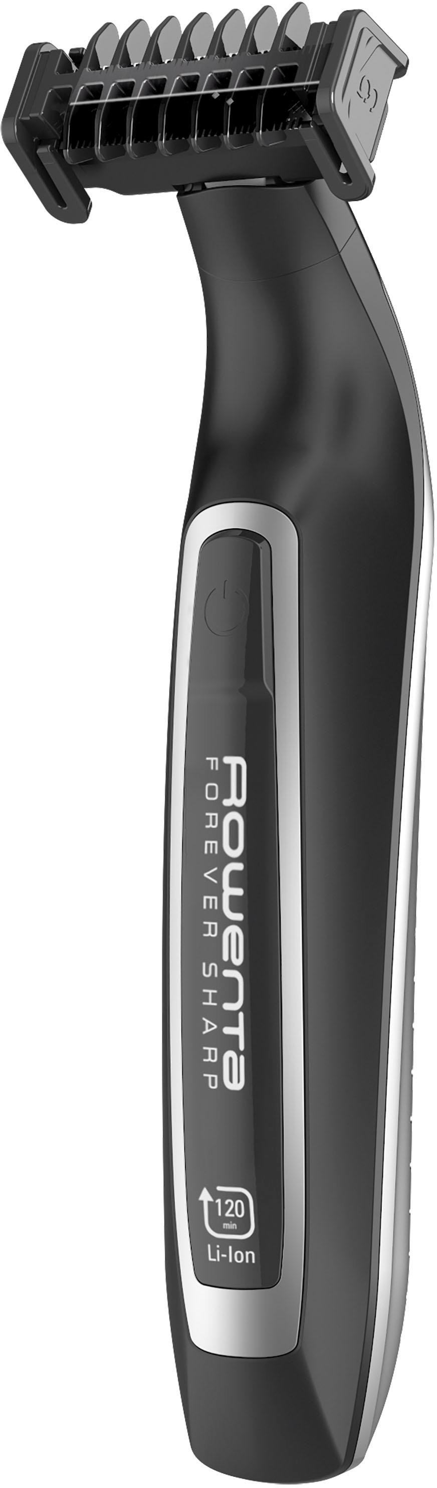 Rowenta Elektrorasierer »TN6000  Forever Sharp« 3 Stk. Aufsätze 3 Aufsätze, 120 Min. Laufzeit, selbstschärfende Klingen