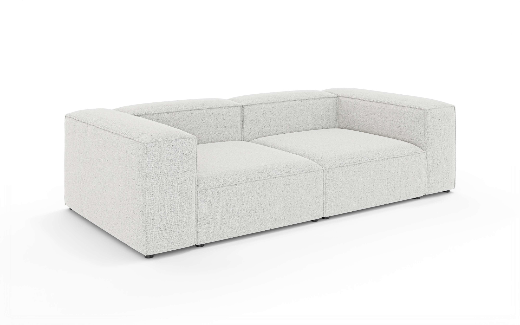 GOODproduct Canapé Big »XL HAILY Modularsofa extra tief, Masse B/T/H: 260/130/72 cm« als Modul oder separat verwendbar, für individuelle Zusammenstellung