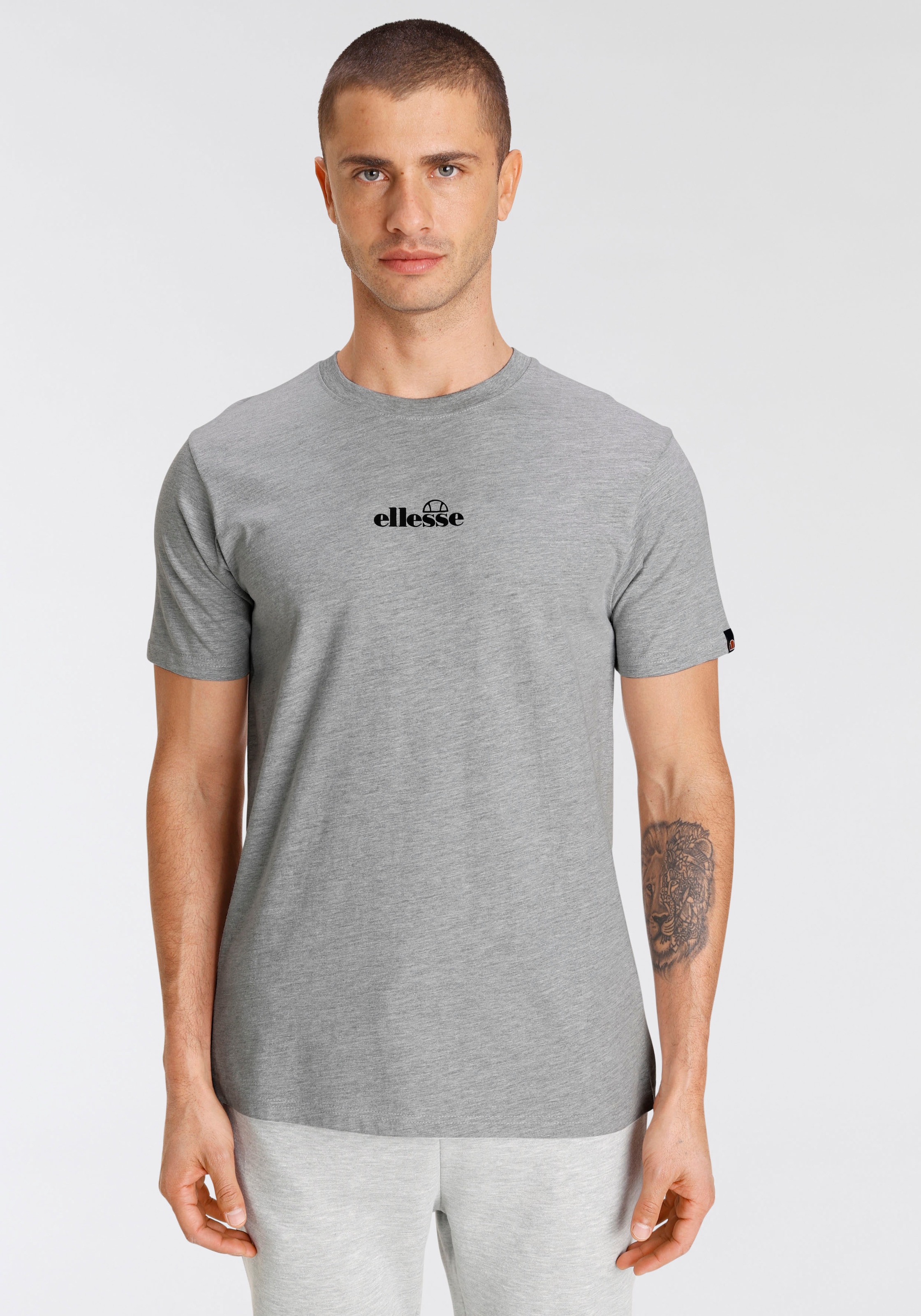 Image of Ellesse T-Shirt "H T-SHIRT" mit Kurzarm, aus Baumwolle