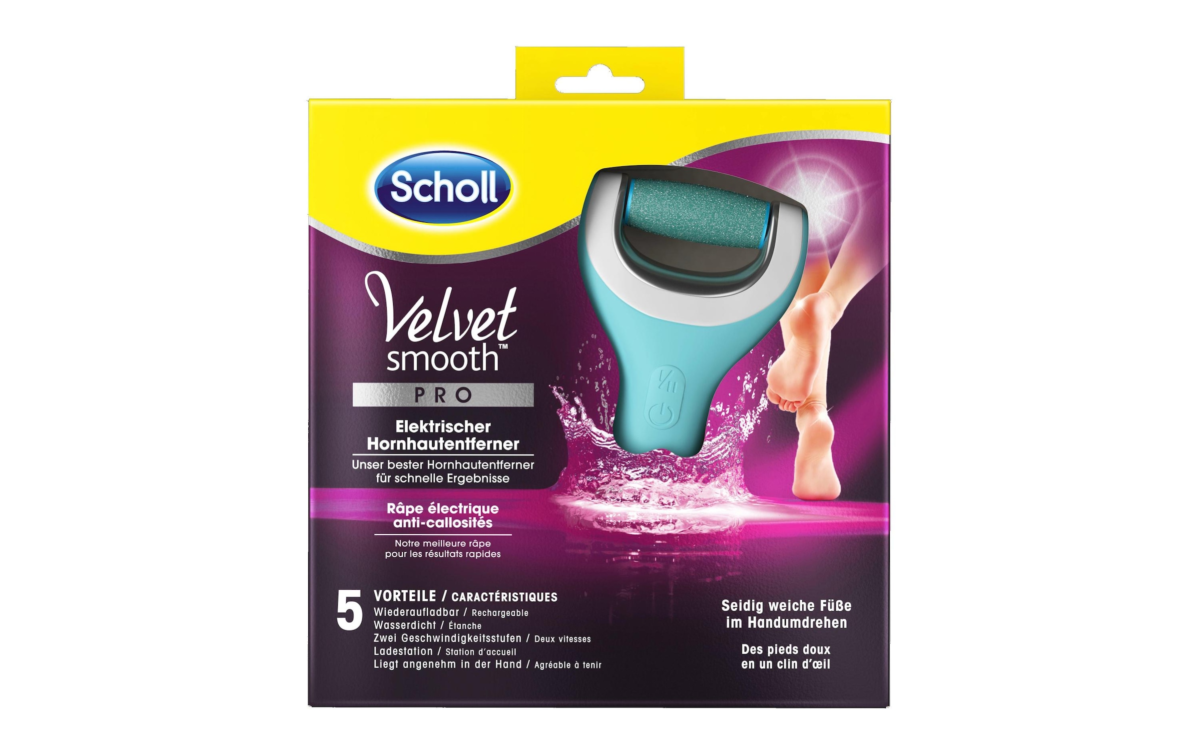 Scholl Elektrischer Hornhautentferner »Velvet Smooth Wet&Dry  Hornhautentferner« günstig kaufen