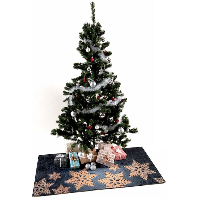 Sehrazat Teppich »Christmas 1227«, rechteckig, Weihnachten, waschbar, Unterlage  Weihnachtsbaum jetzt kaufen