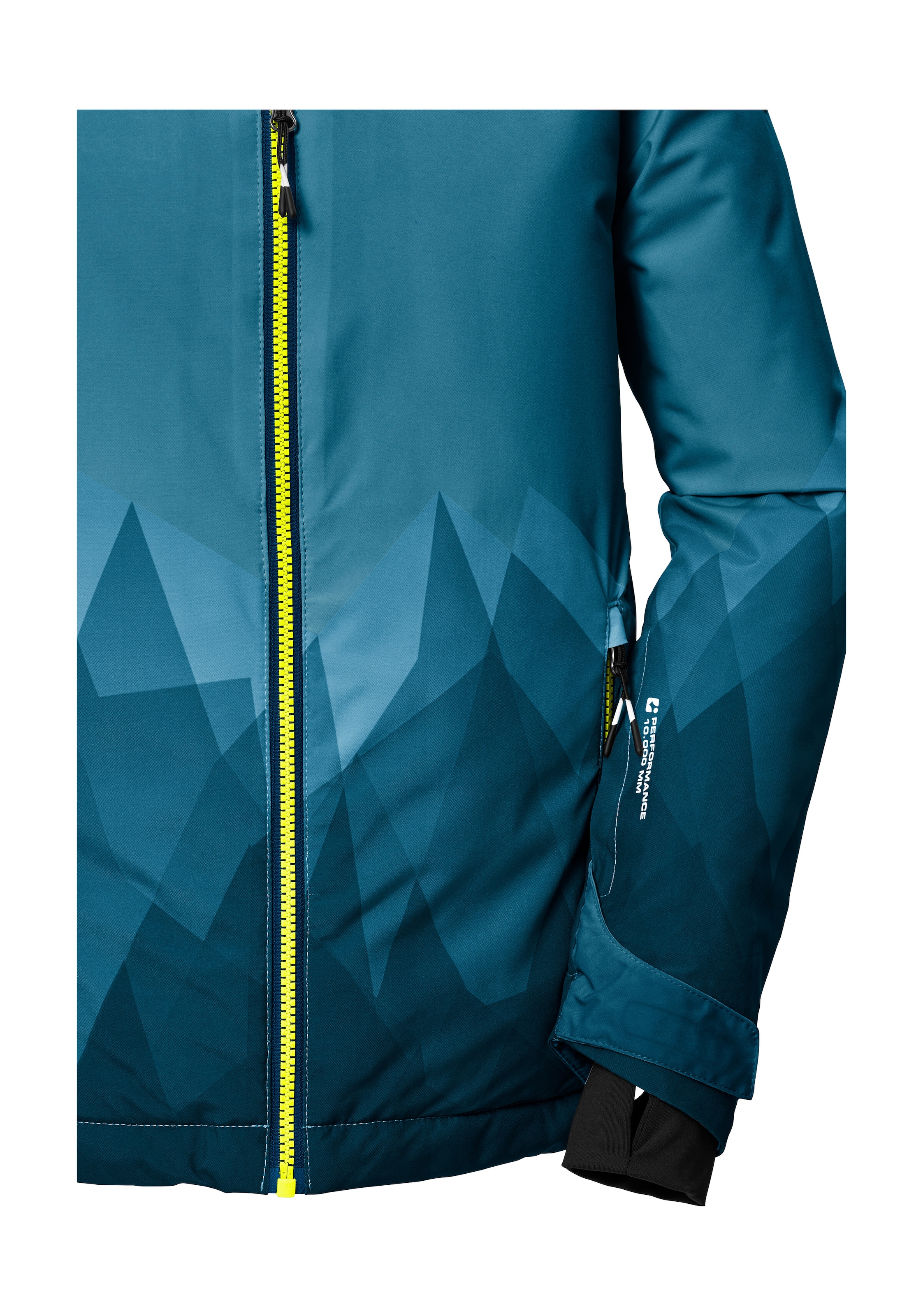 Killtec Skijacke »KSW 383 BYS SKI JCKT« Wasser- und winddichte Skijacke mit verstellbarer Kapuze