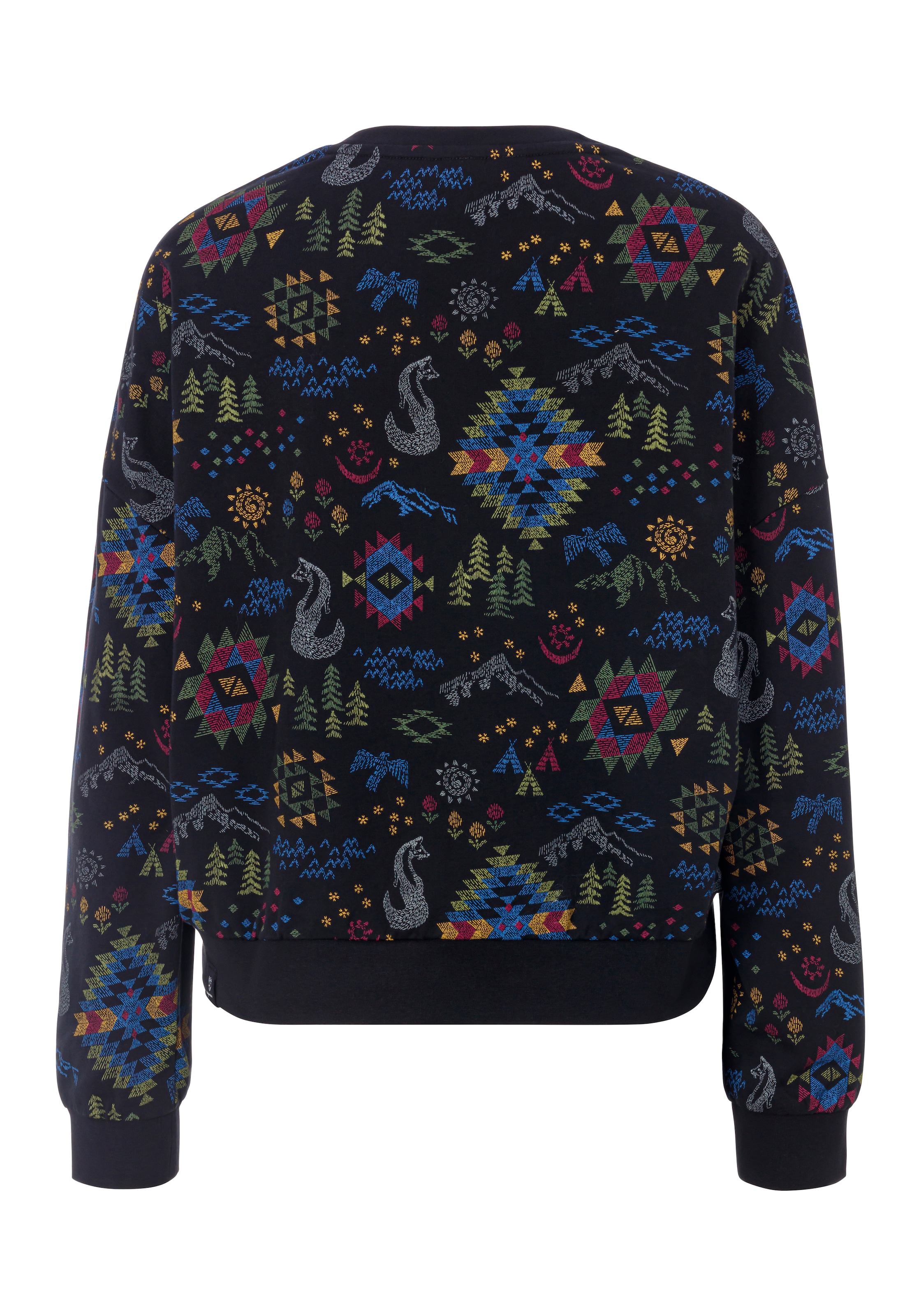 Ragwear Sweatshirt »LOLLITA PRINT GOTS«