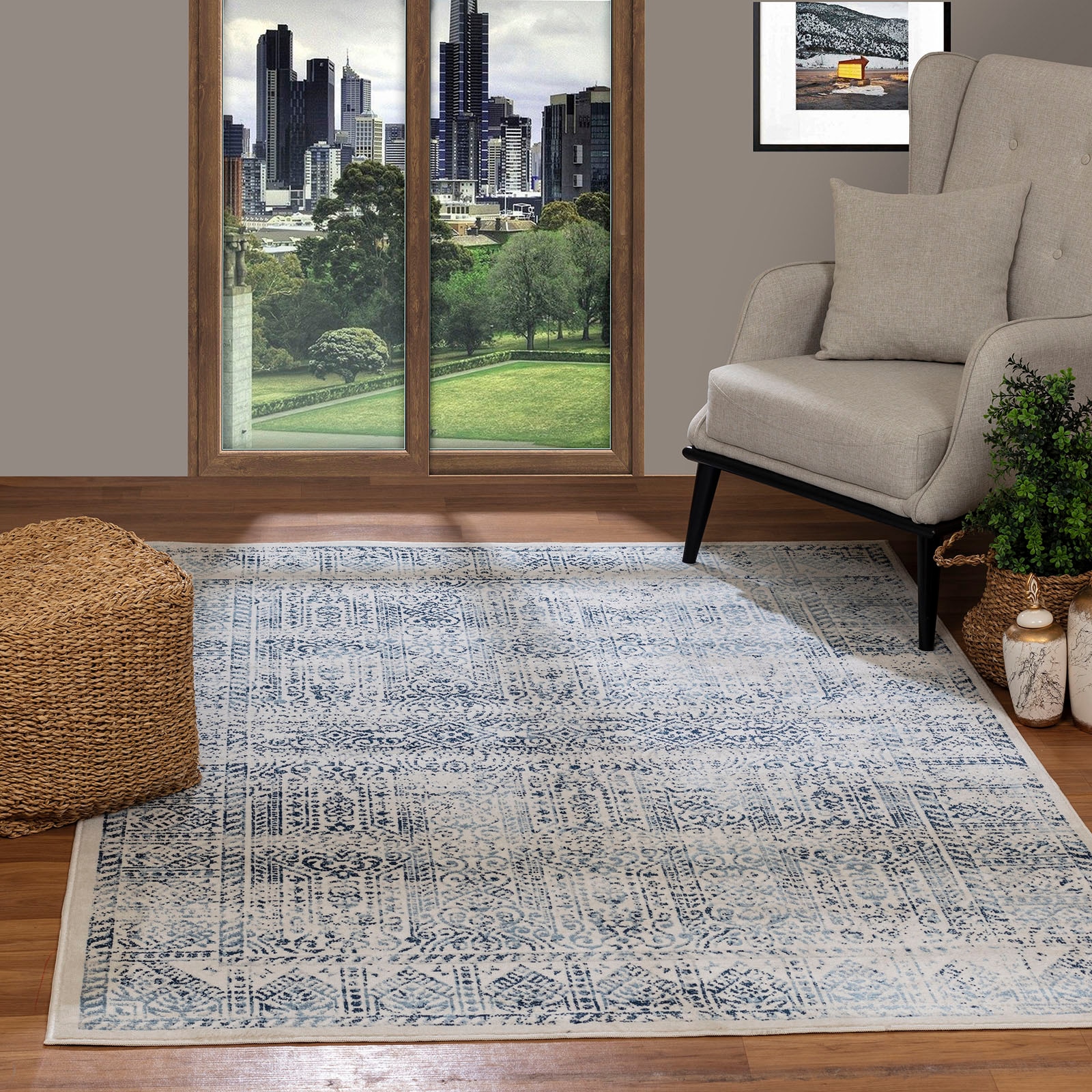 Livabliss Tapis »PENZA« Rectangulaire 10 mm Höhe Vintage Orient Teppich im Boho Stil