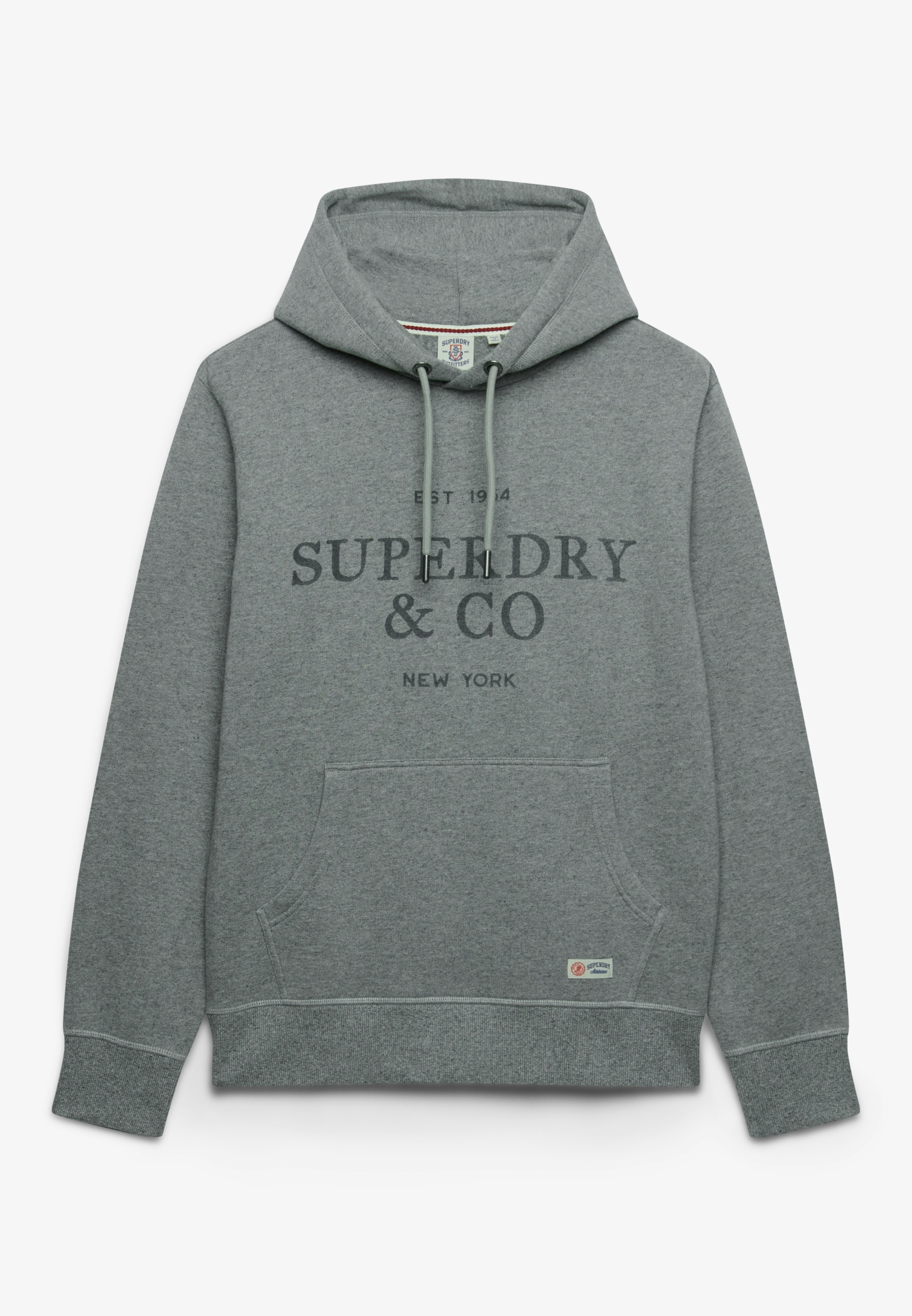 Superdry Sweat à capuche »1954 COMPANY RELAXED HOOD«, mélange coton, coupe décontractée
