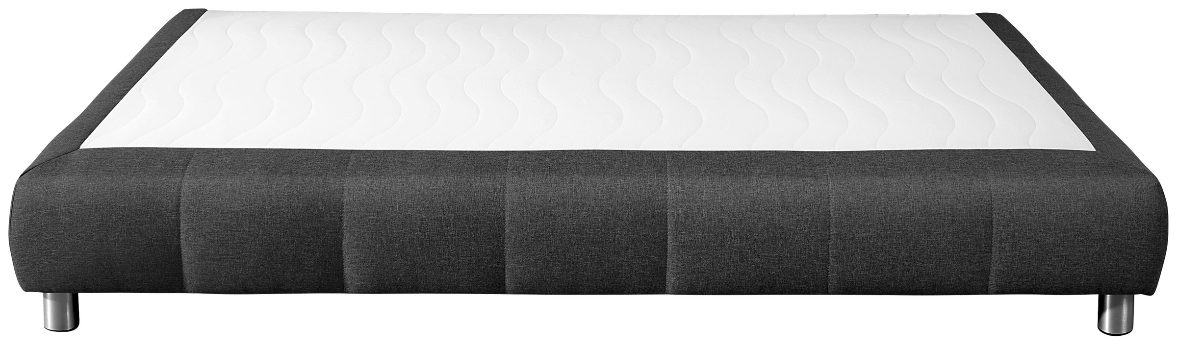 andas Boxspringbett »Salo«, Ohne Kopfteil, inkl. Topper, auch in Überlänge 220 cm