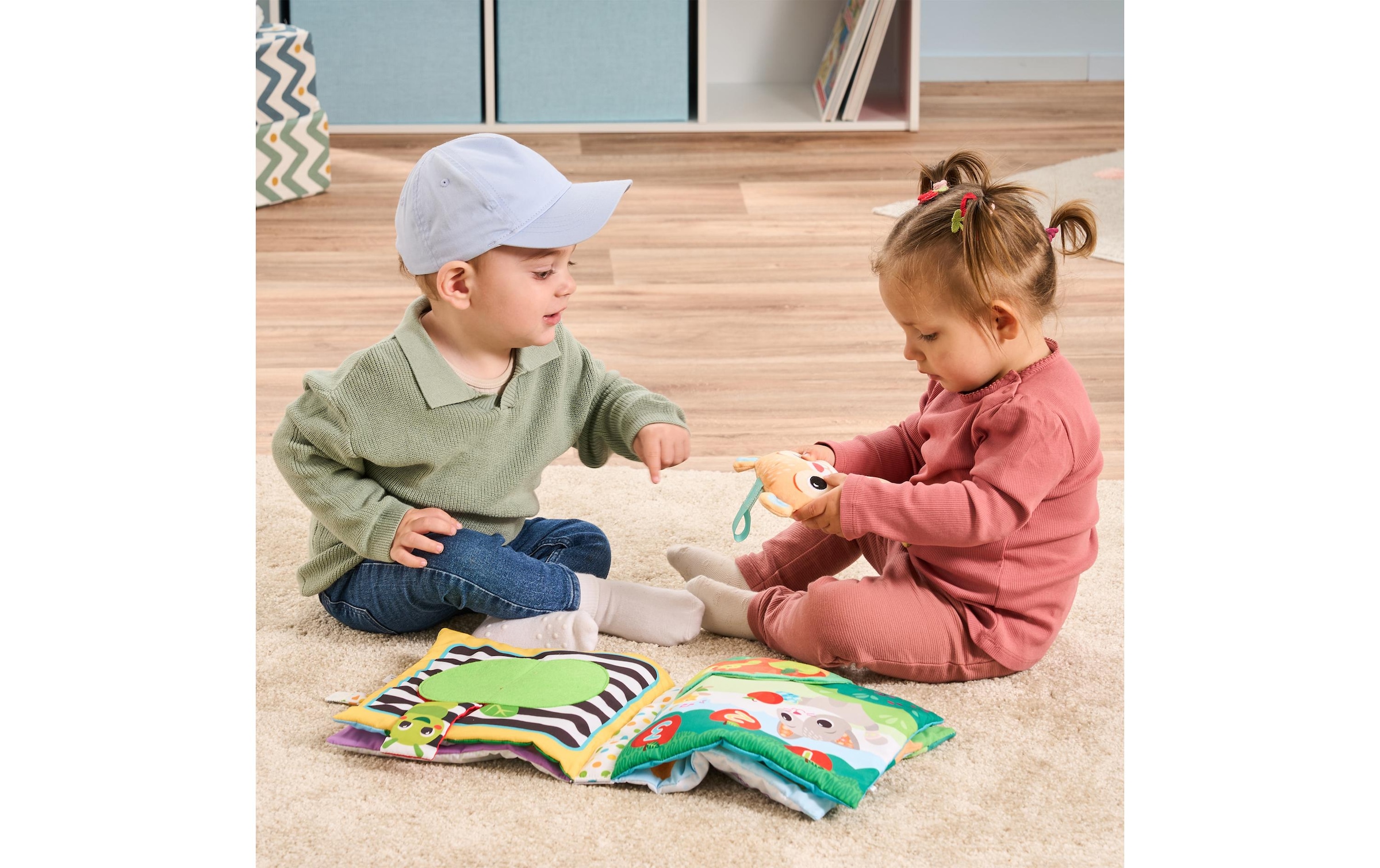 Vtech® Lernspielzeug »Mein grosses Plüschbuch -DE-«