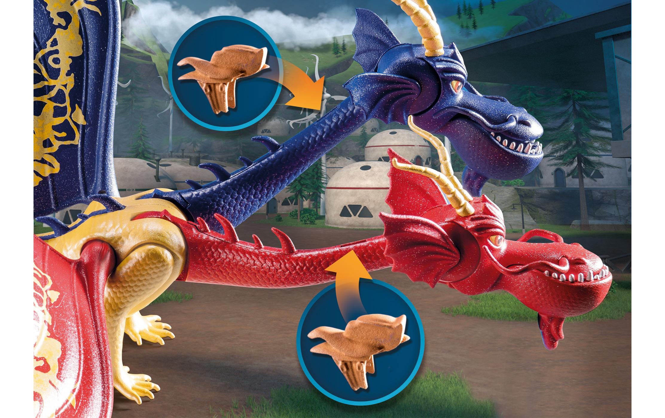 Playmobil® Spielbausteine »Dragons The Nine Realms – Wu & Wei mit Jun 71080«, (40 St.)