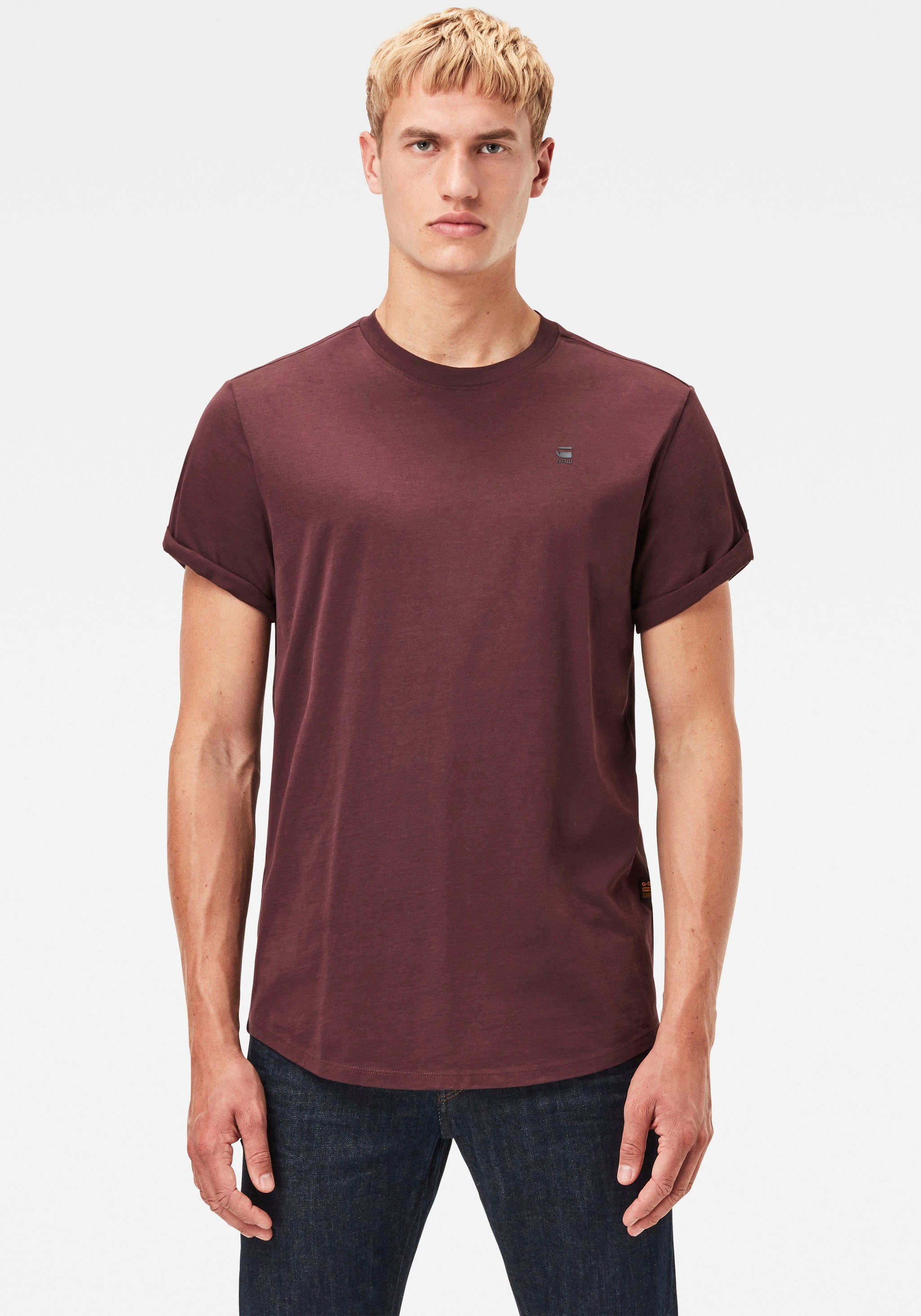 T-Shirt »Lash«, mit kleinem Logo Stitching