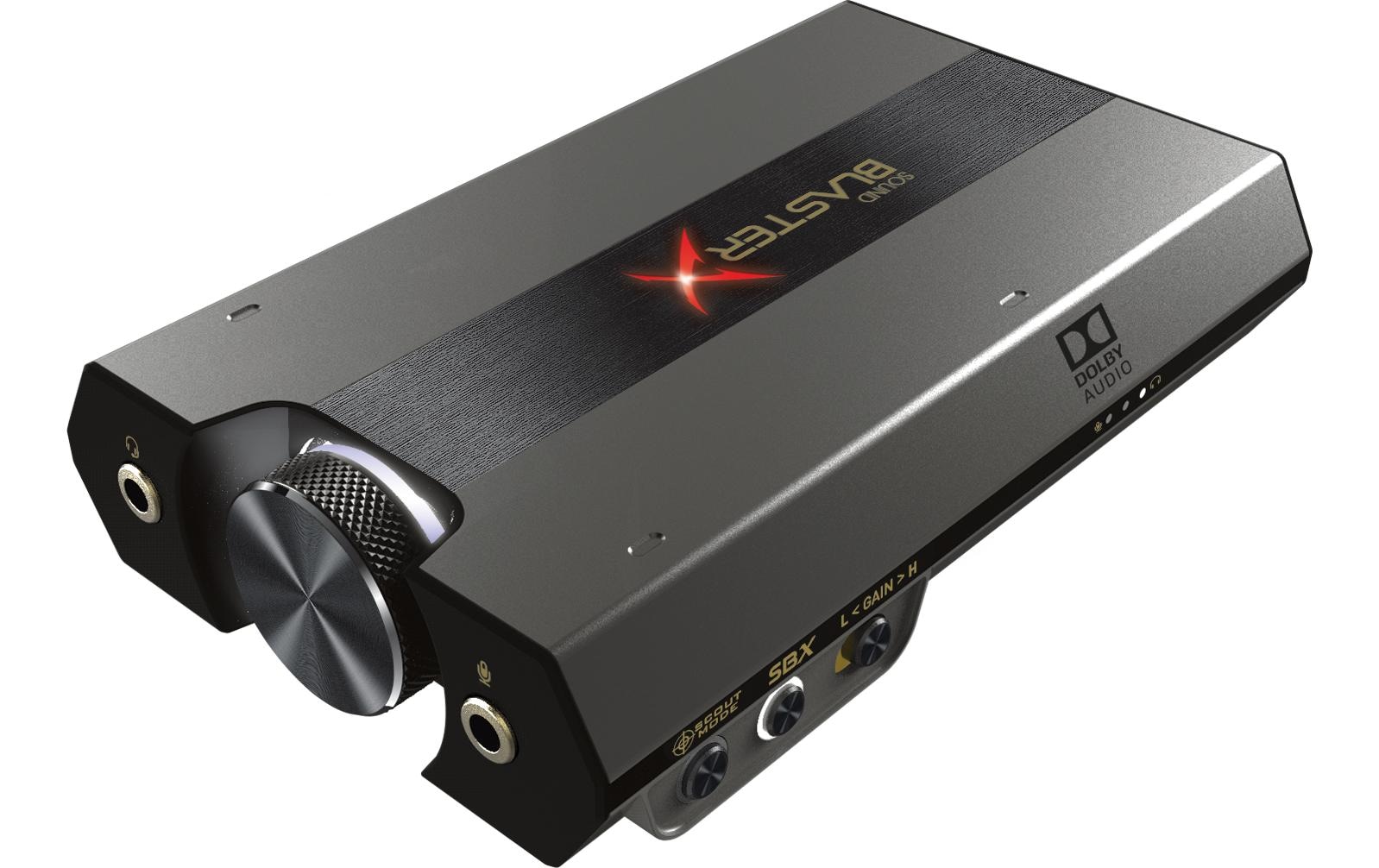 Creative Carte son USB »Sound BlasterX G6 USB Typ C«