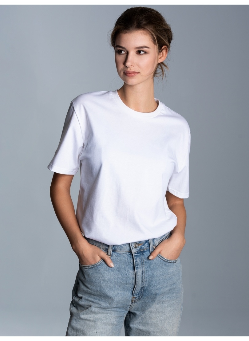 Trigema T-Shirt »TRIGEMA T-Shirt aus Biobaumwolle« 1
