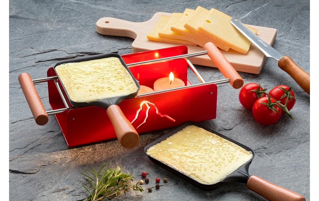 Raclette »TTM Twiny Cheese Valais«, 2 St. Raclettepfännchen, - W